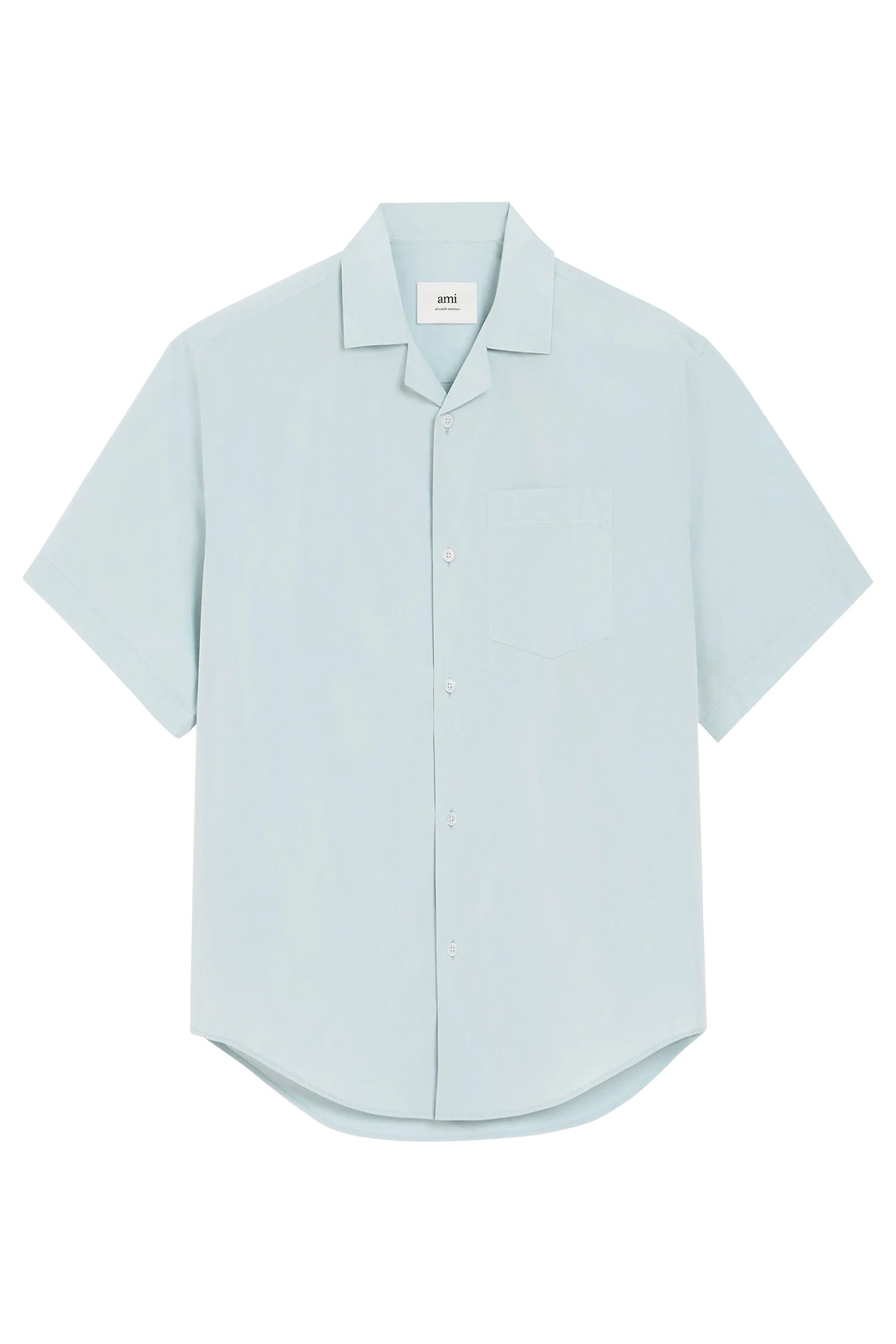 Taffetas Short Sleeve Boxy Shirt