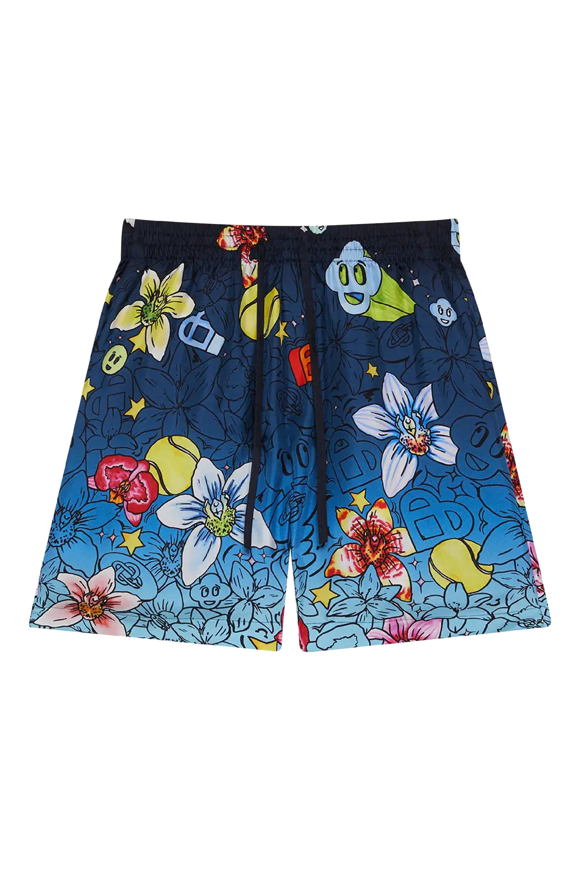 Collage D&rsquo;Icones Graphiques Silk Shorts