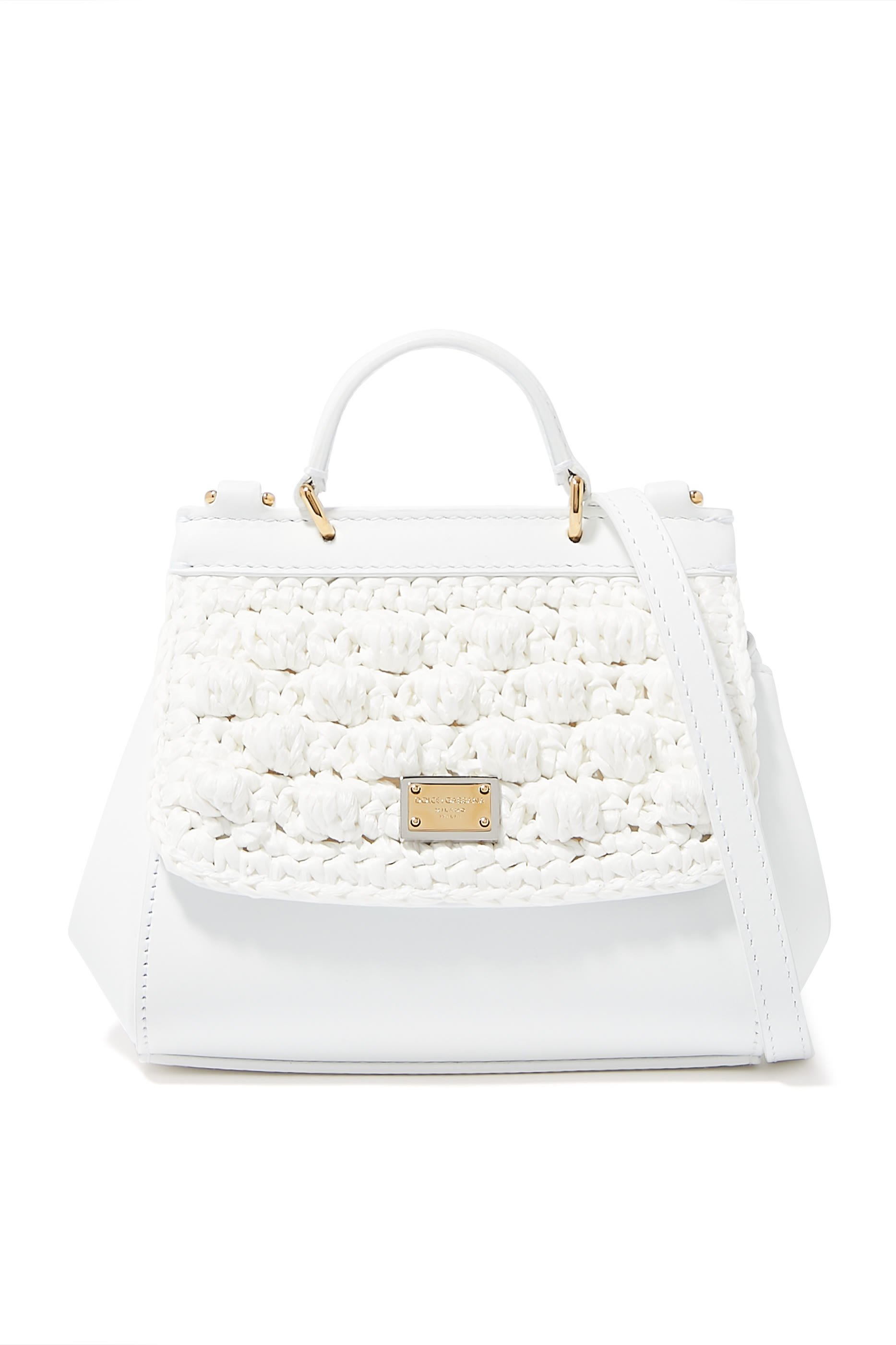 Kids Knit Top Handle Bag