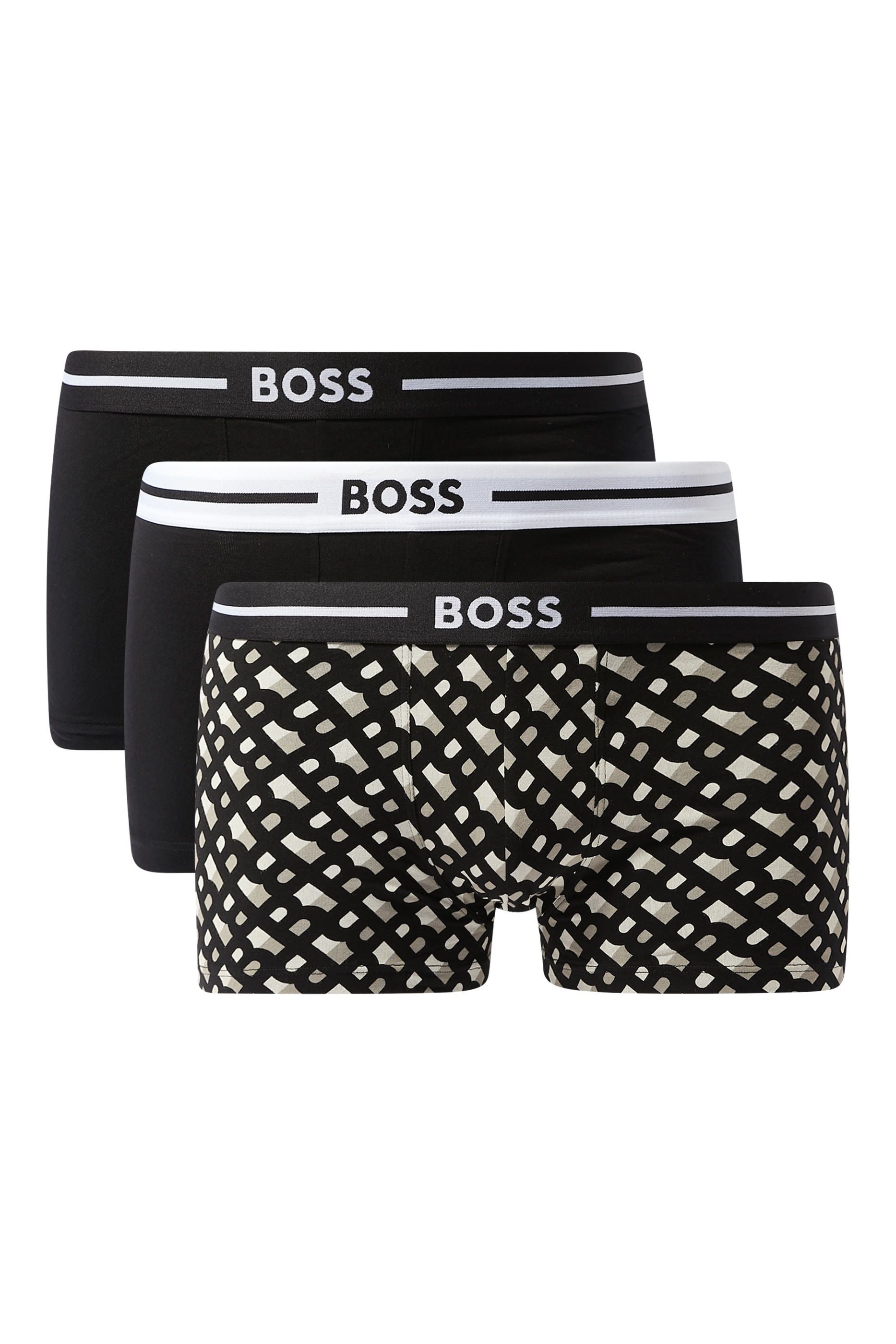Logo Waistband Briefs, Pack of 3