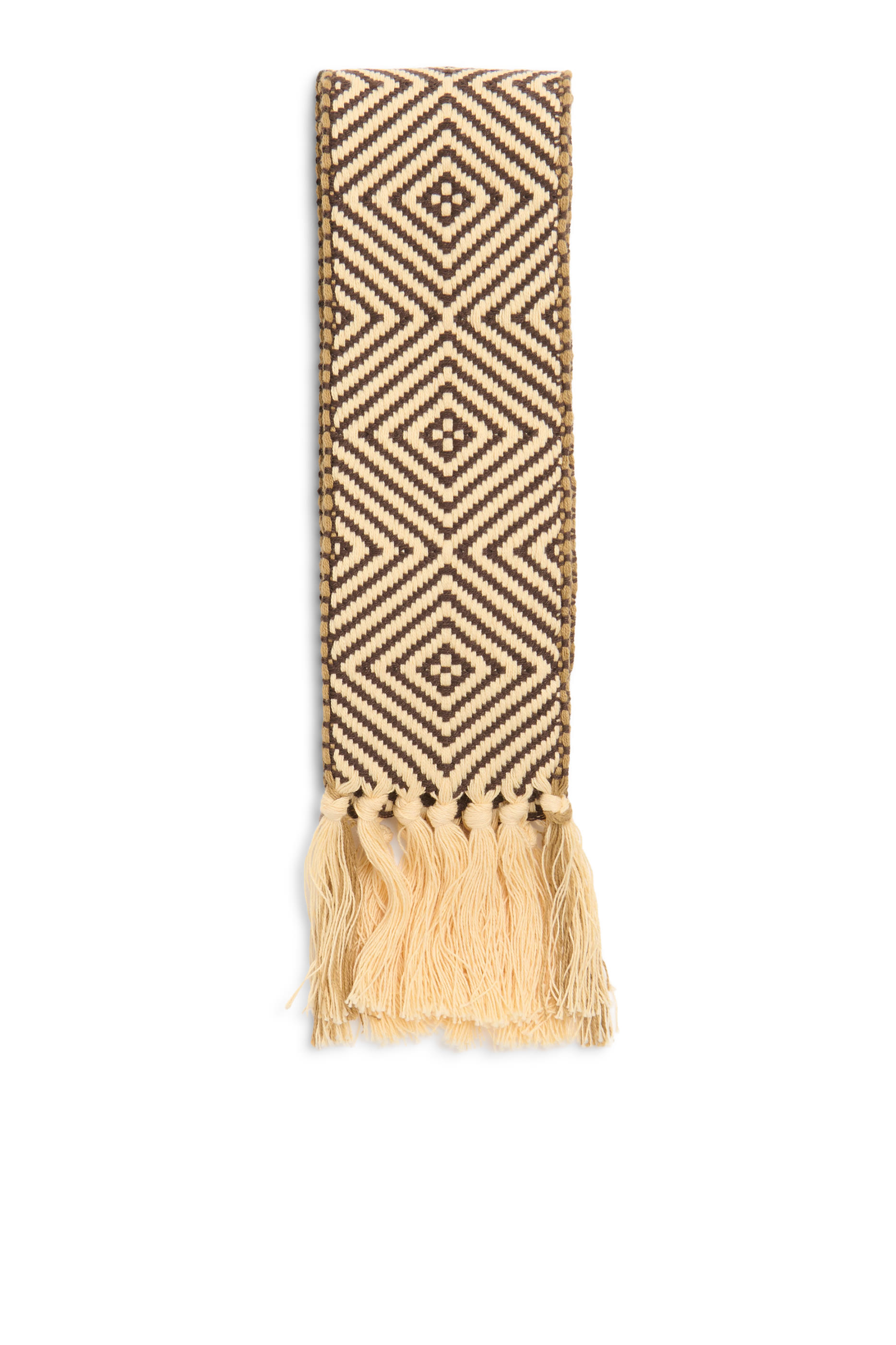 Antibes Cotton Scarf with Fringe