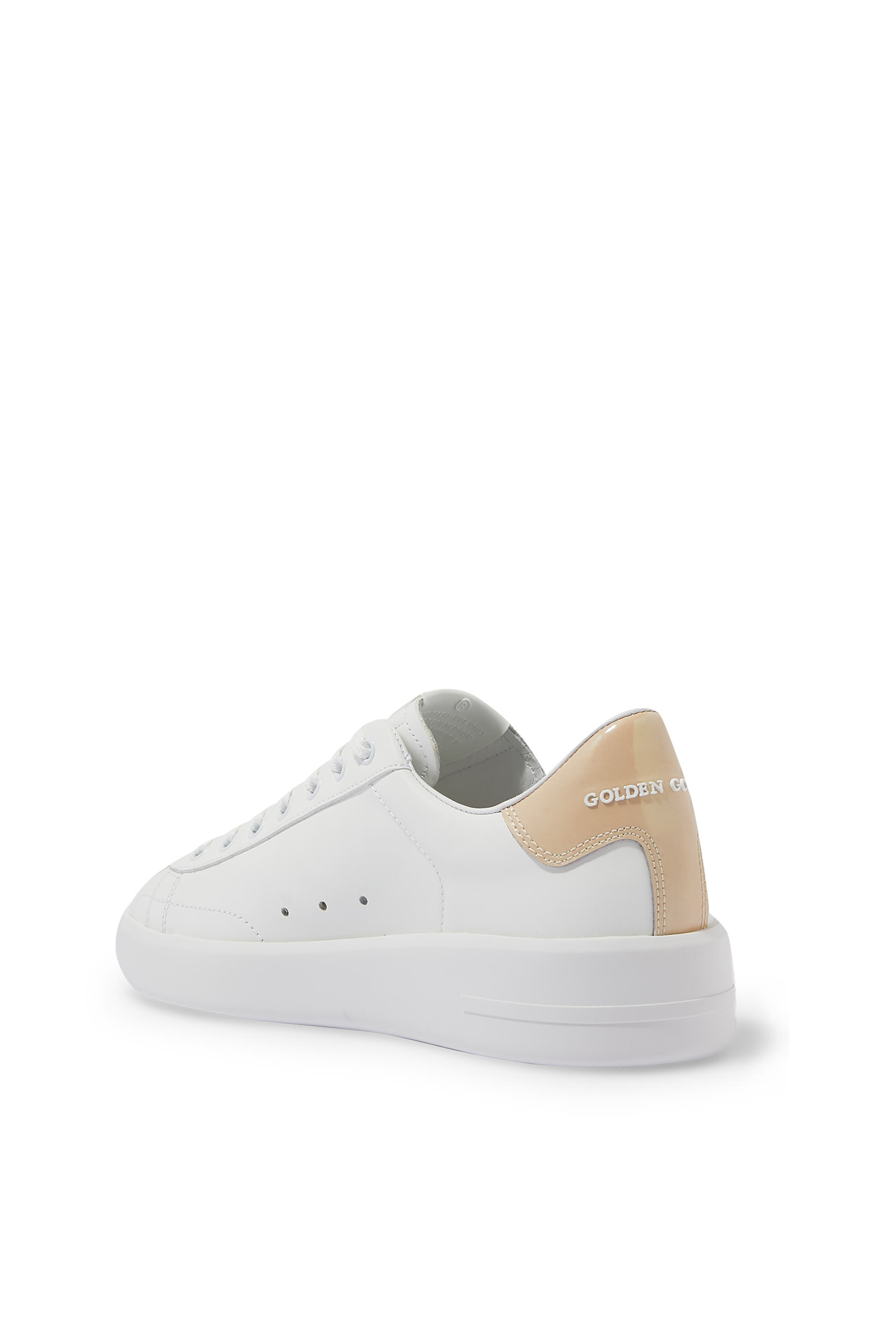 Purestar Sneakers with Peach-Colored Heel Tab