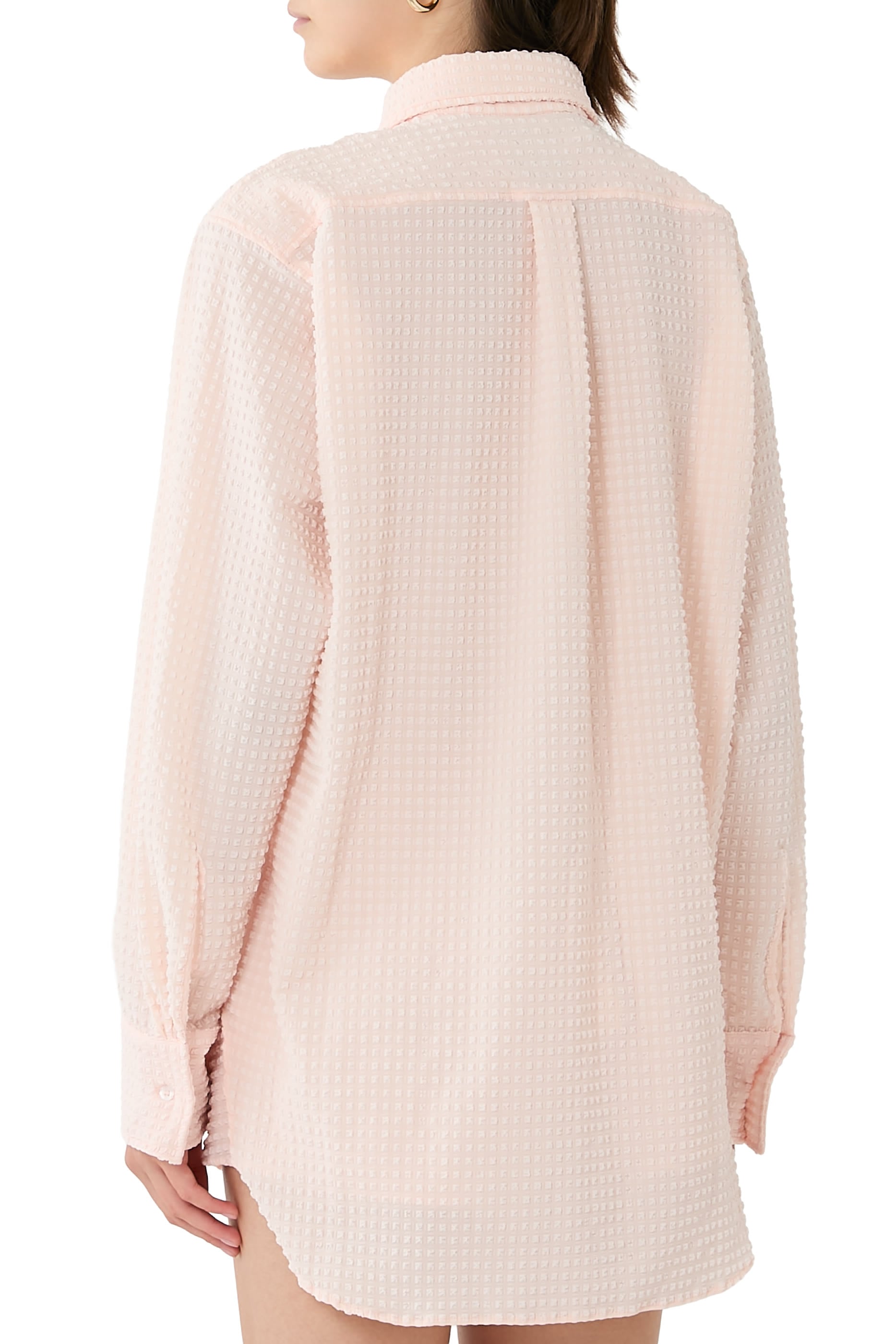 Resort Checked Seersucker Shirt