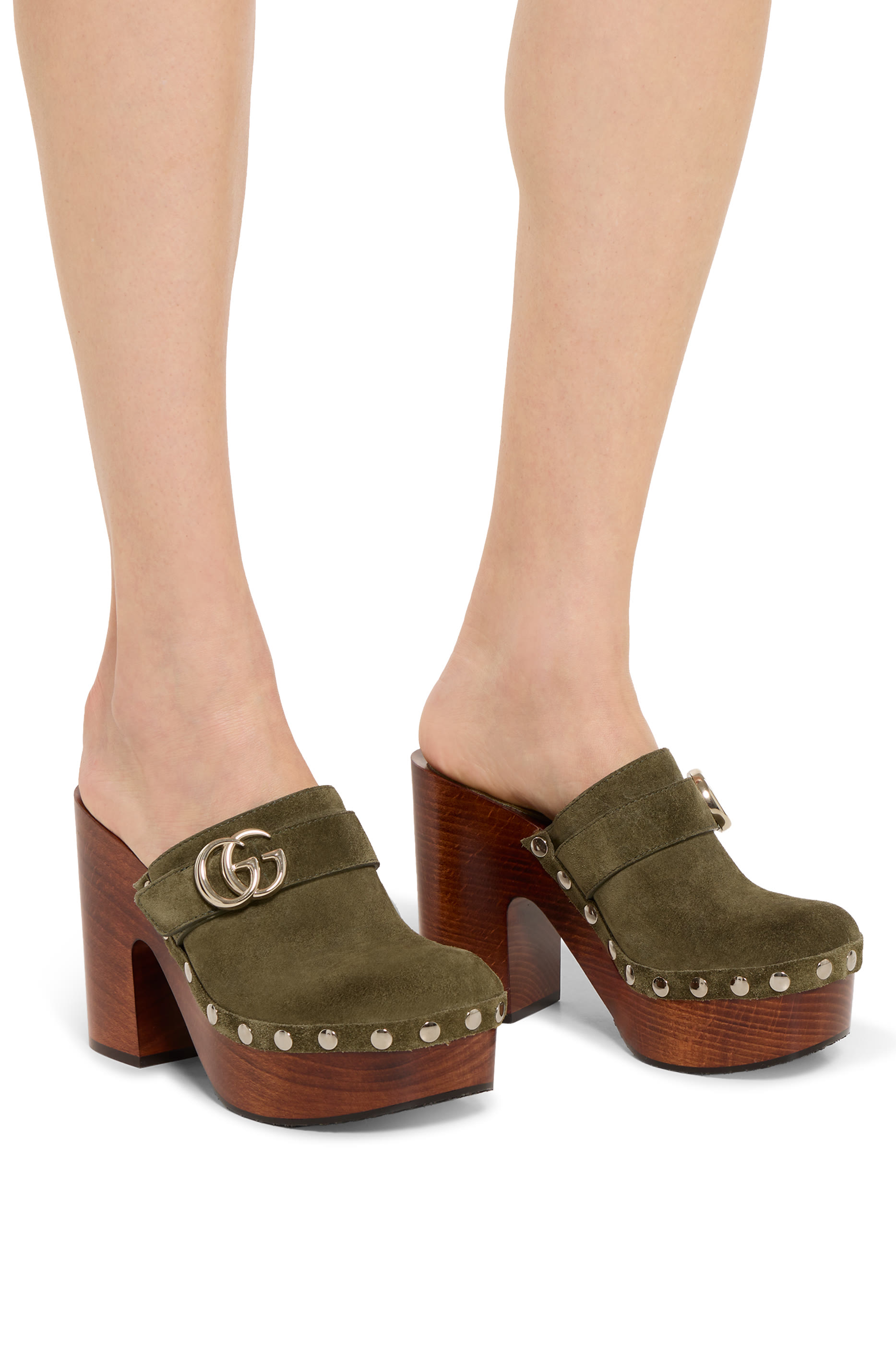 Double G Platform Clogs 65