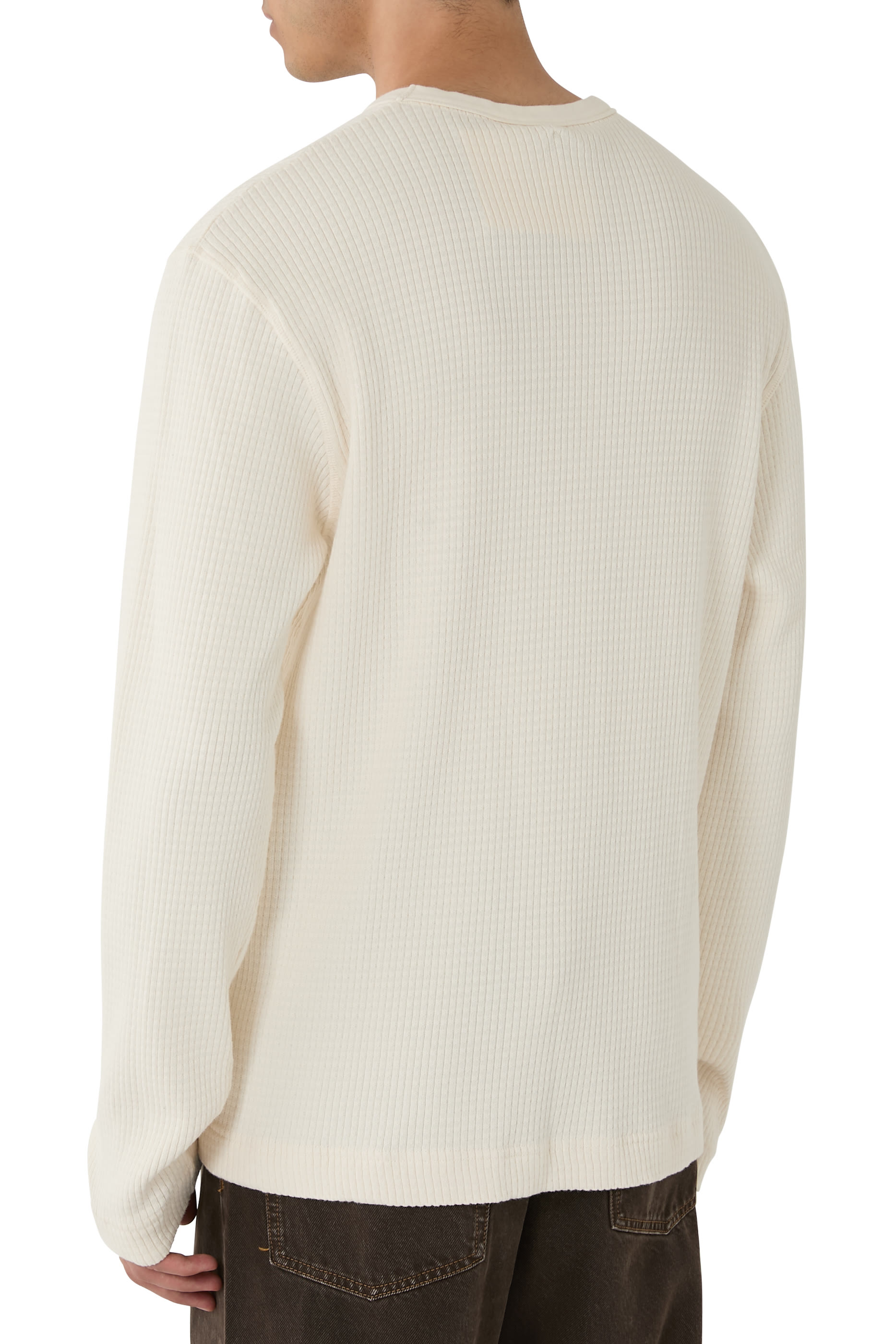 Rib Long Sleeves T-Shirt