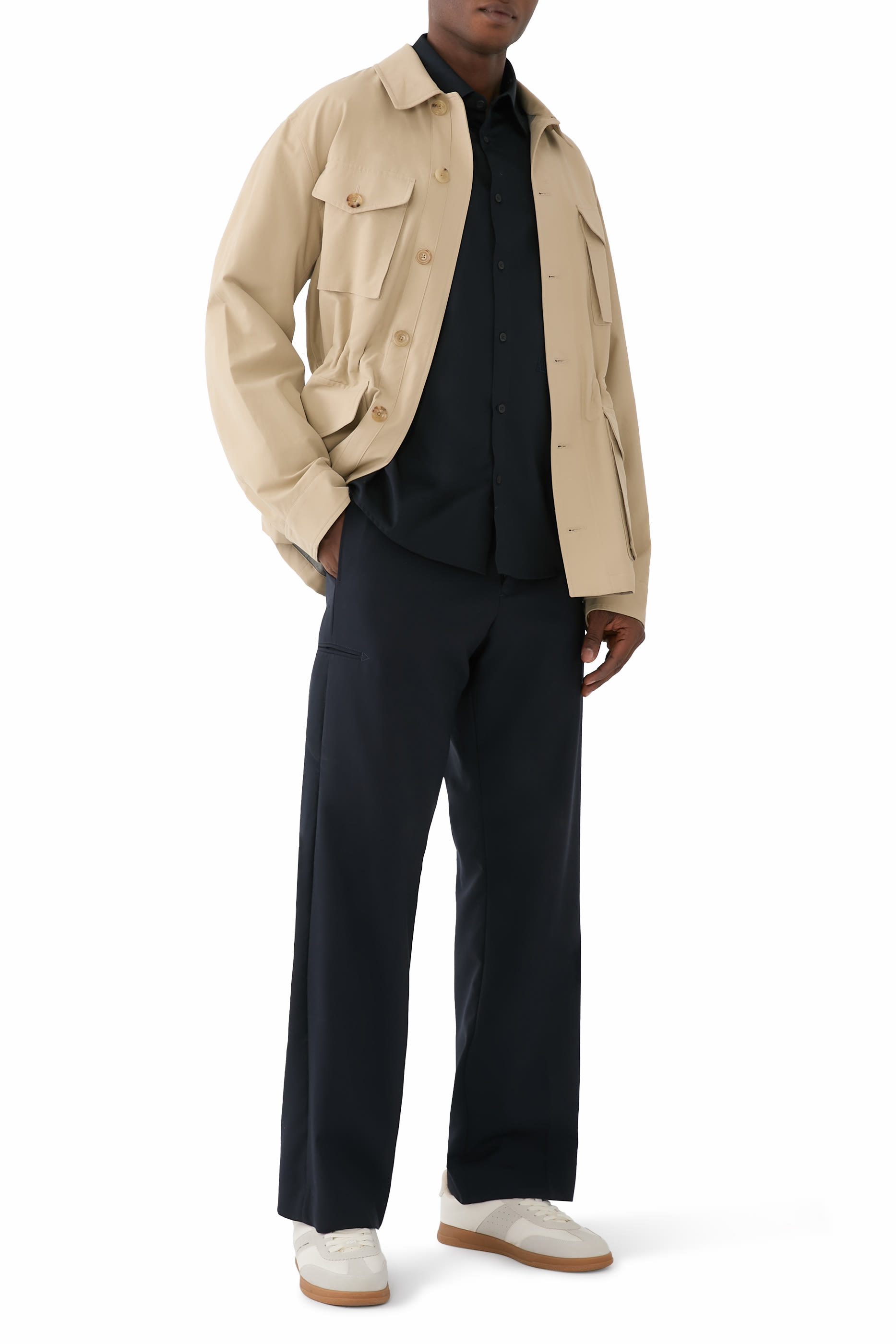 ASV Regular Fit Stretch Cotton Jersey Shirt