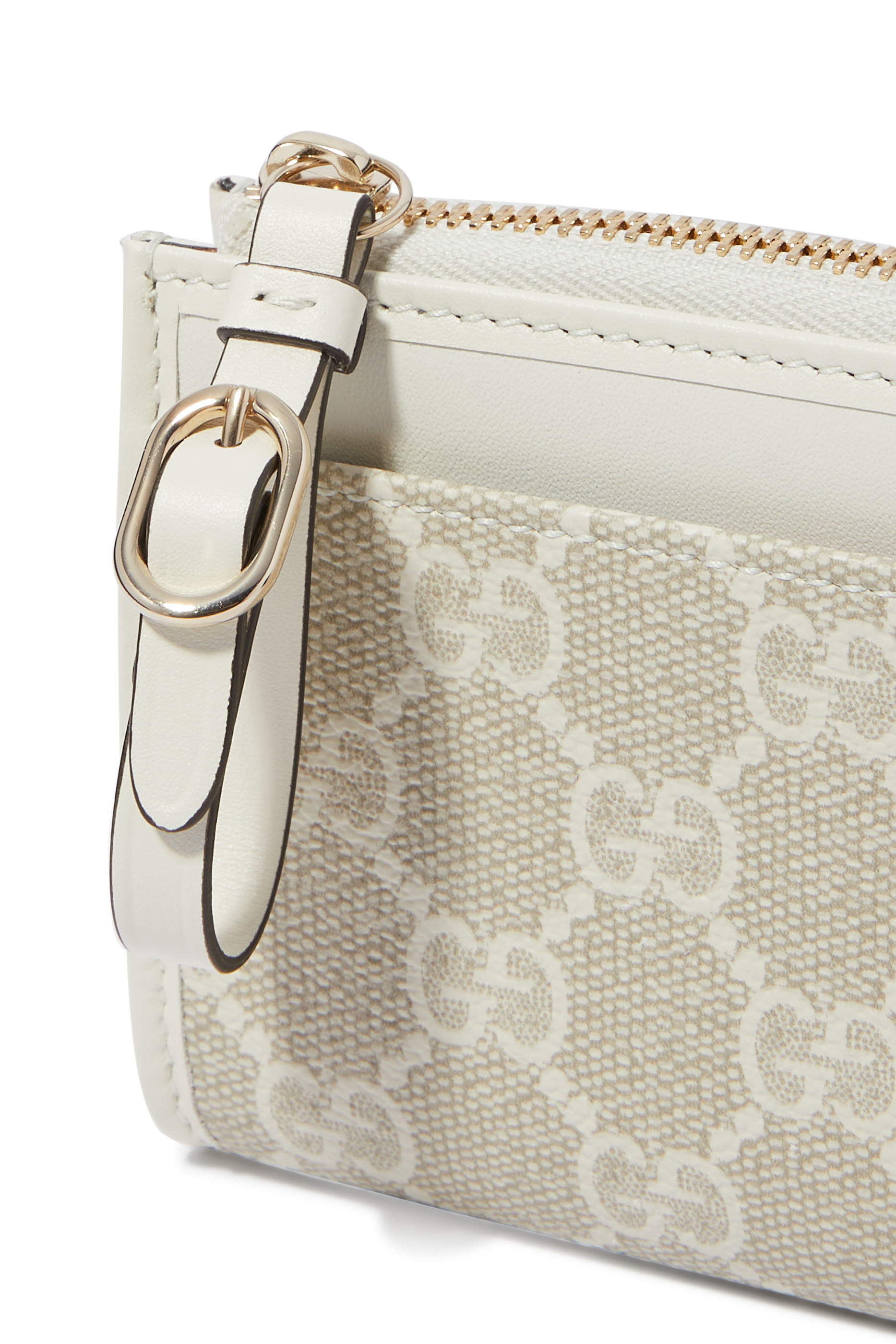 GG Emblem Zip Card Case