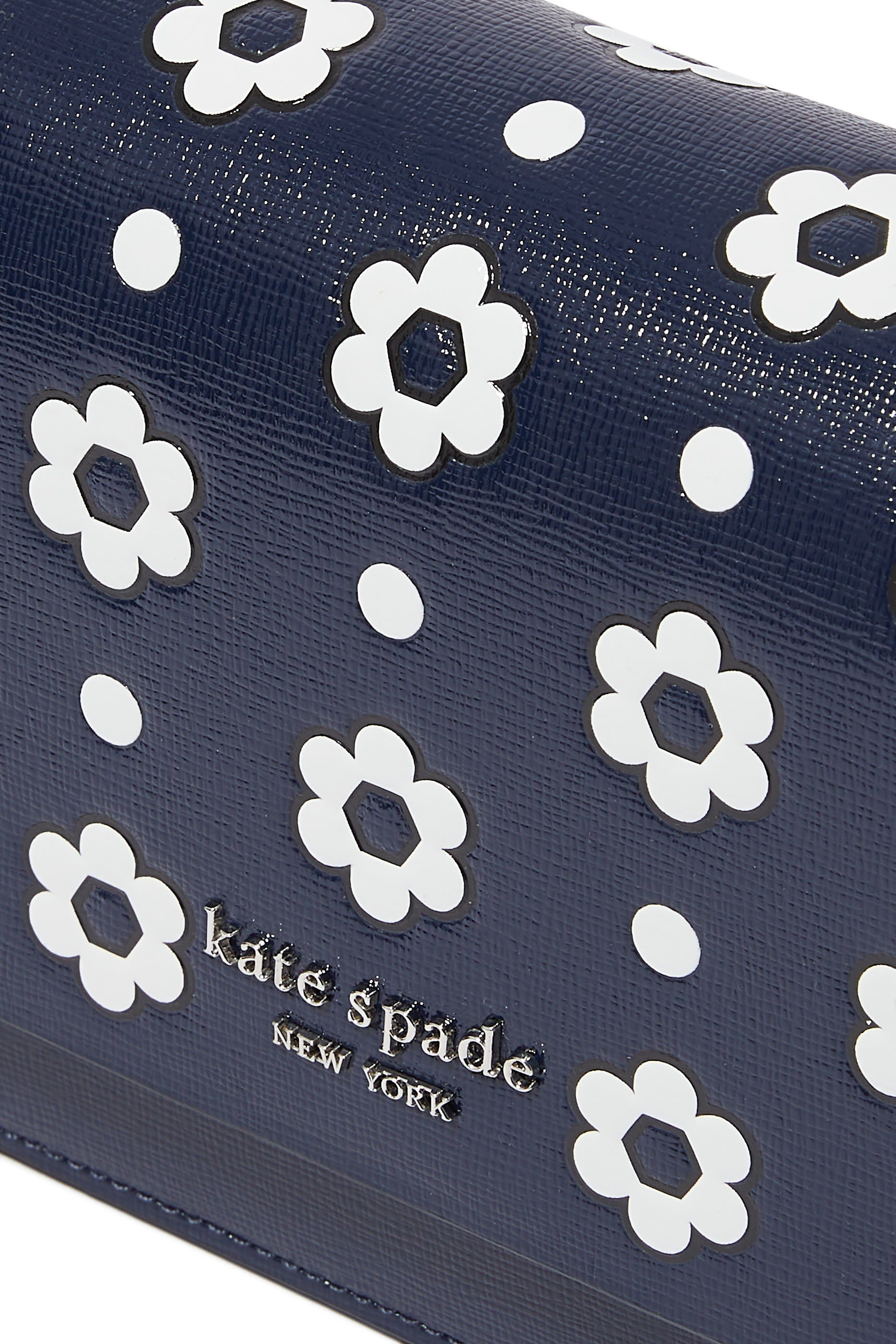 Morgan Daisy Dot Flap Chain Crossbody Bag