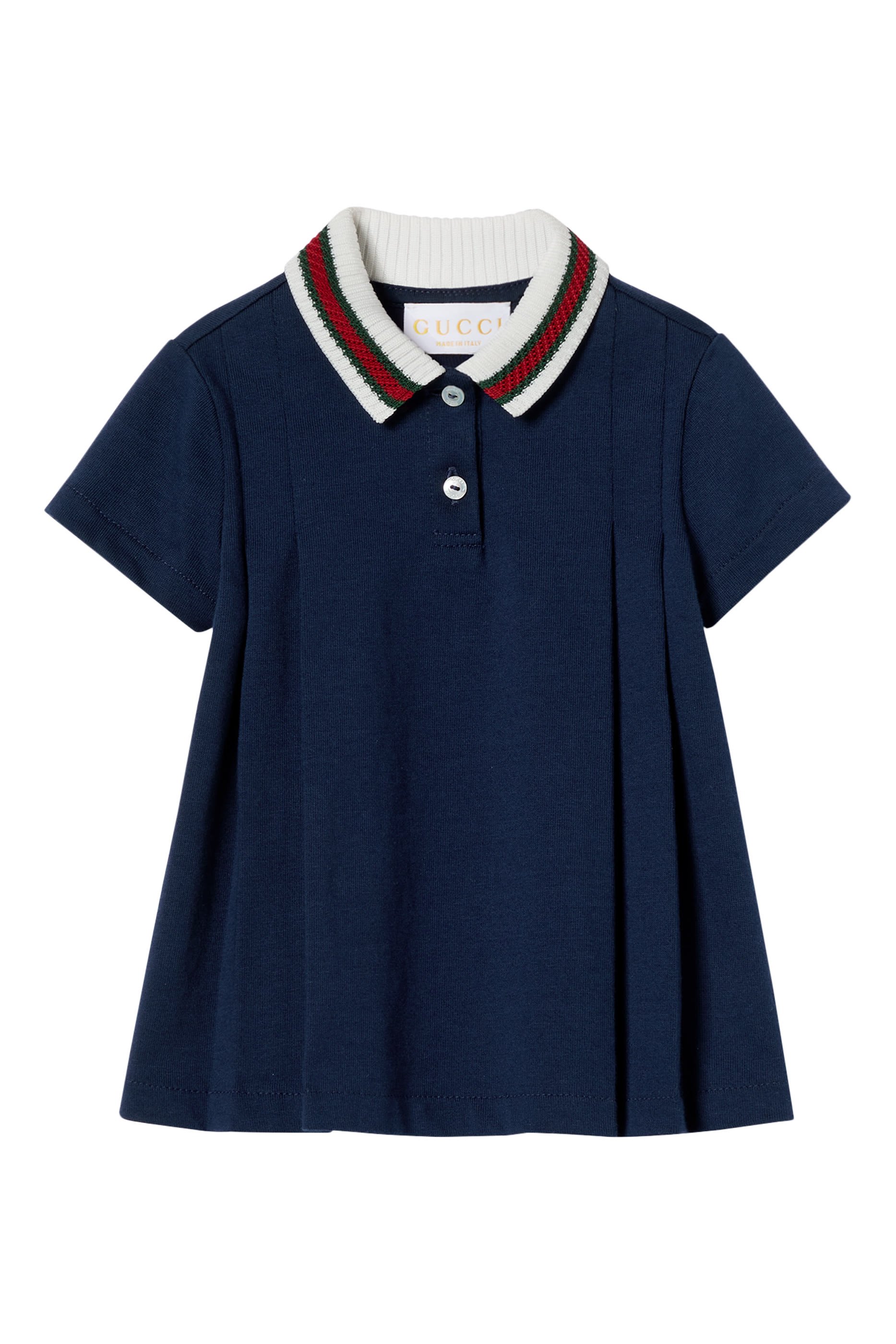 Kids Logo Web Cotton Dress