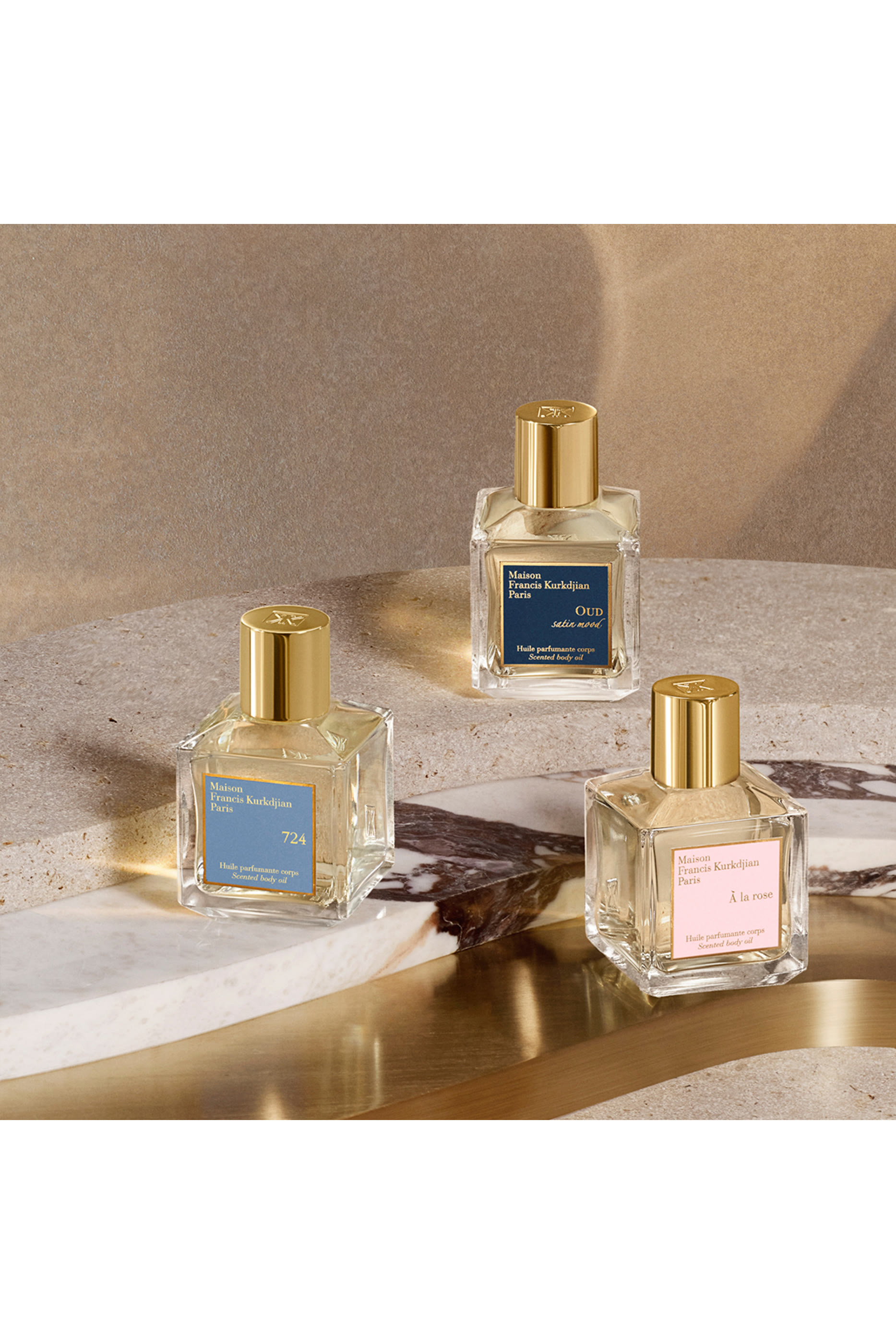 Baccarat Rouge 540 Scented Body Oil