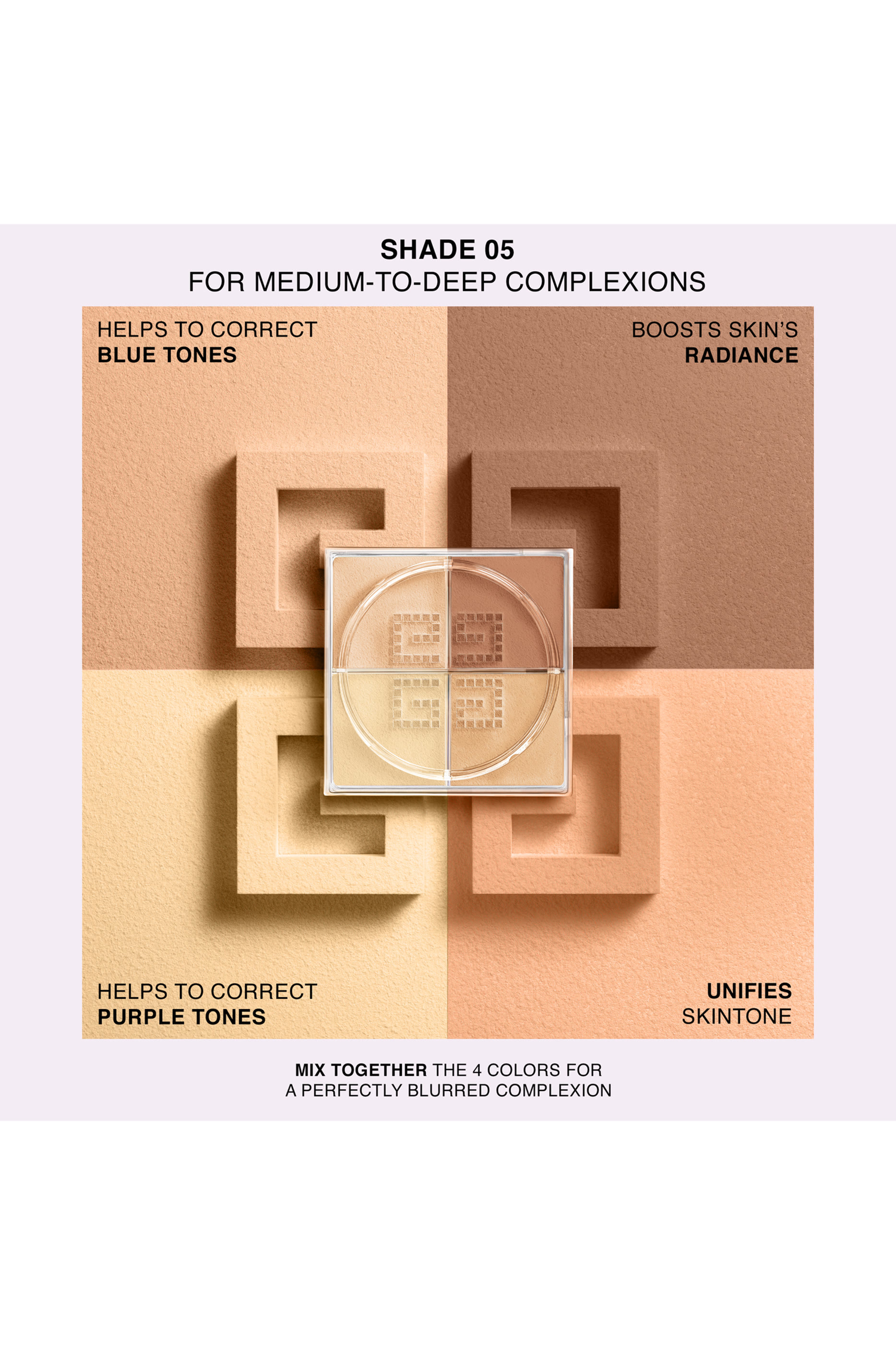 Prisme Libre Loose Powder, 4-color Loose Setting and Finishing Powder&nbsp;
