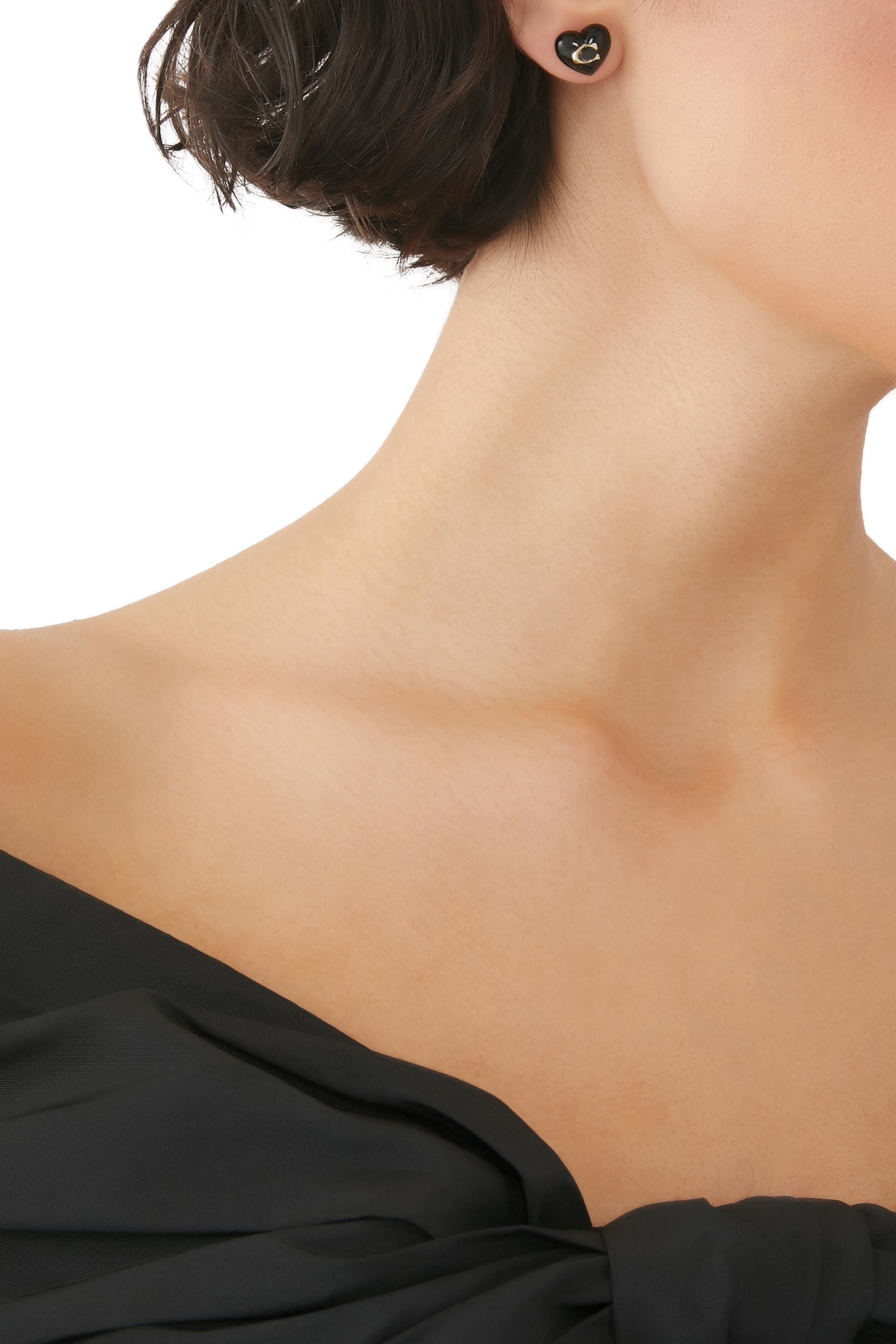 Signature Heart Stud Earrings