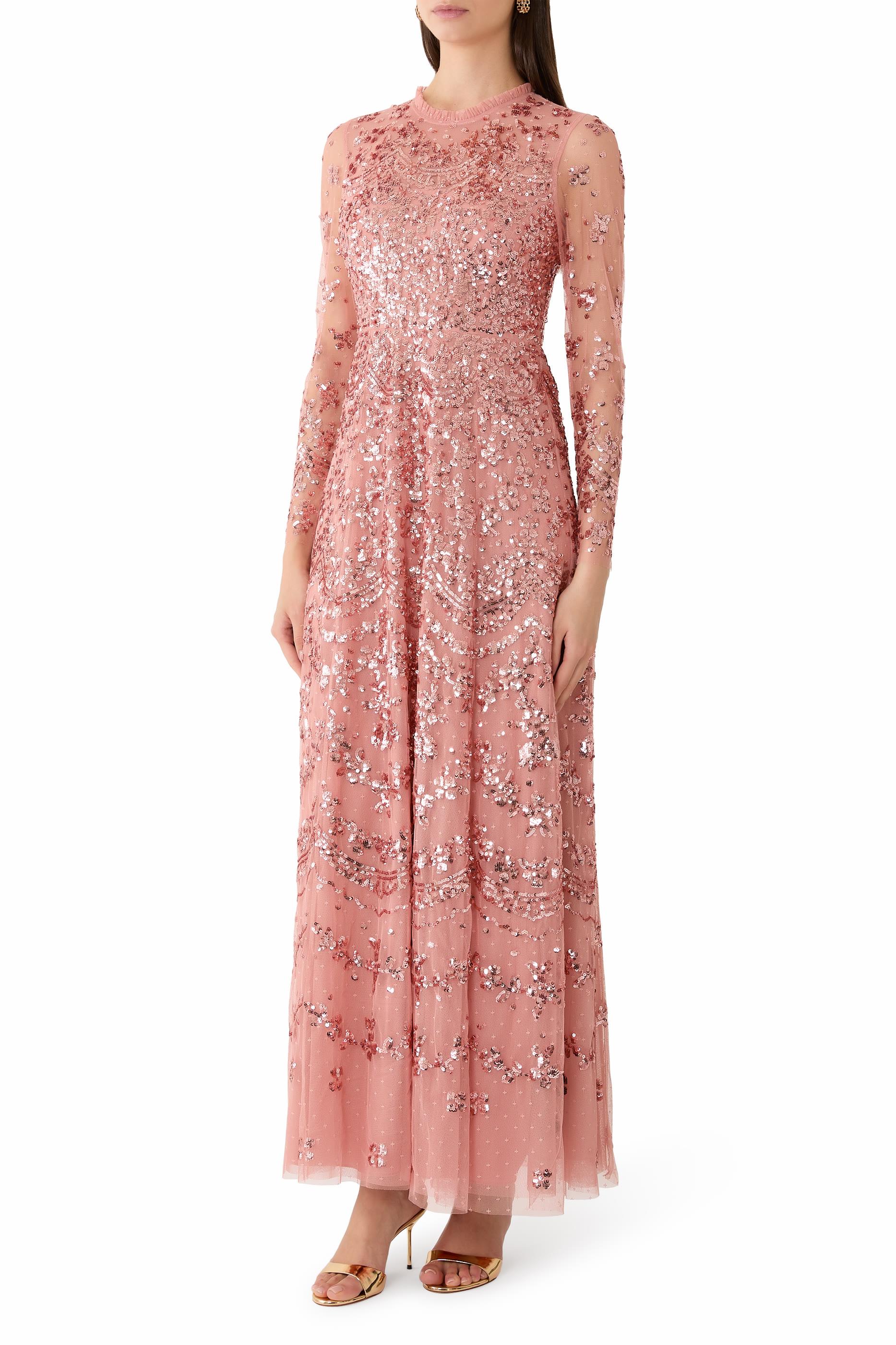 Freya Long Sleeves Gown