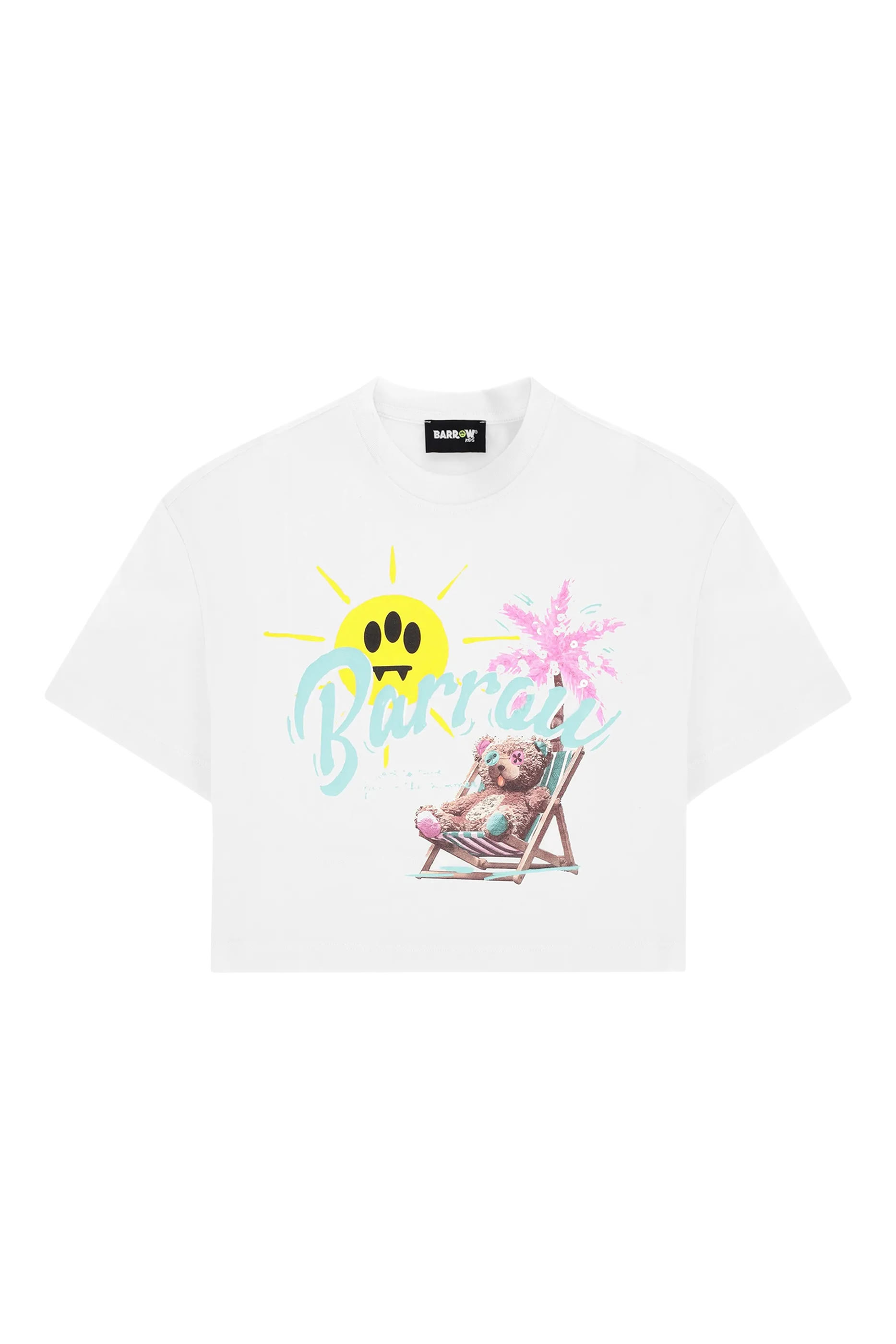 Kids Cropped Jersey T-Shirt 