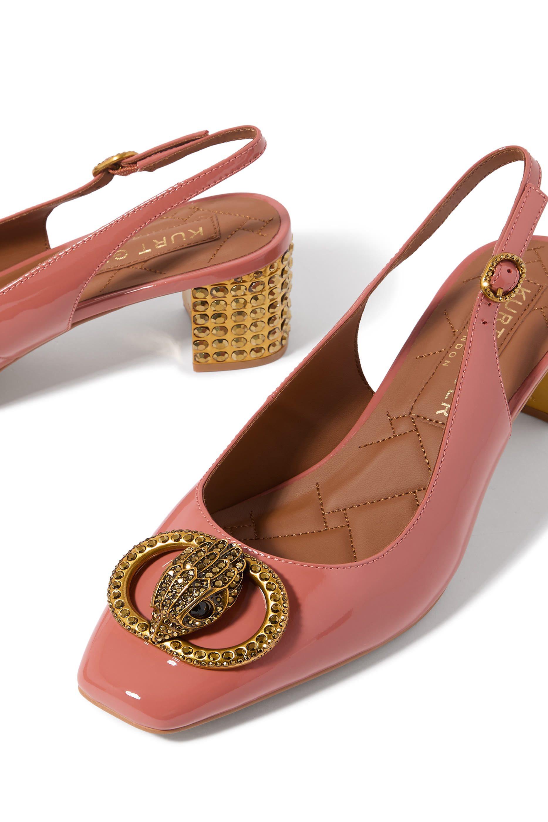 Chelsea Block Slingback Heel