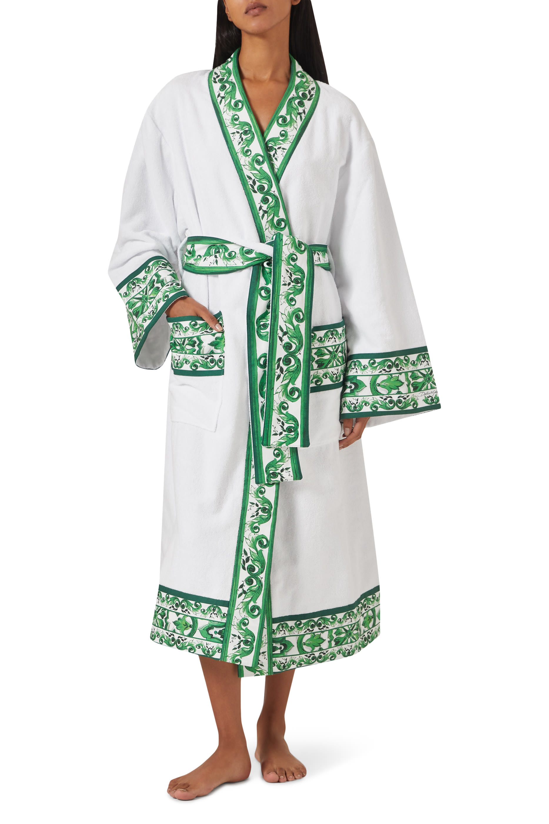 Cotton Terry Bathrobe