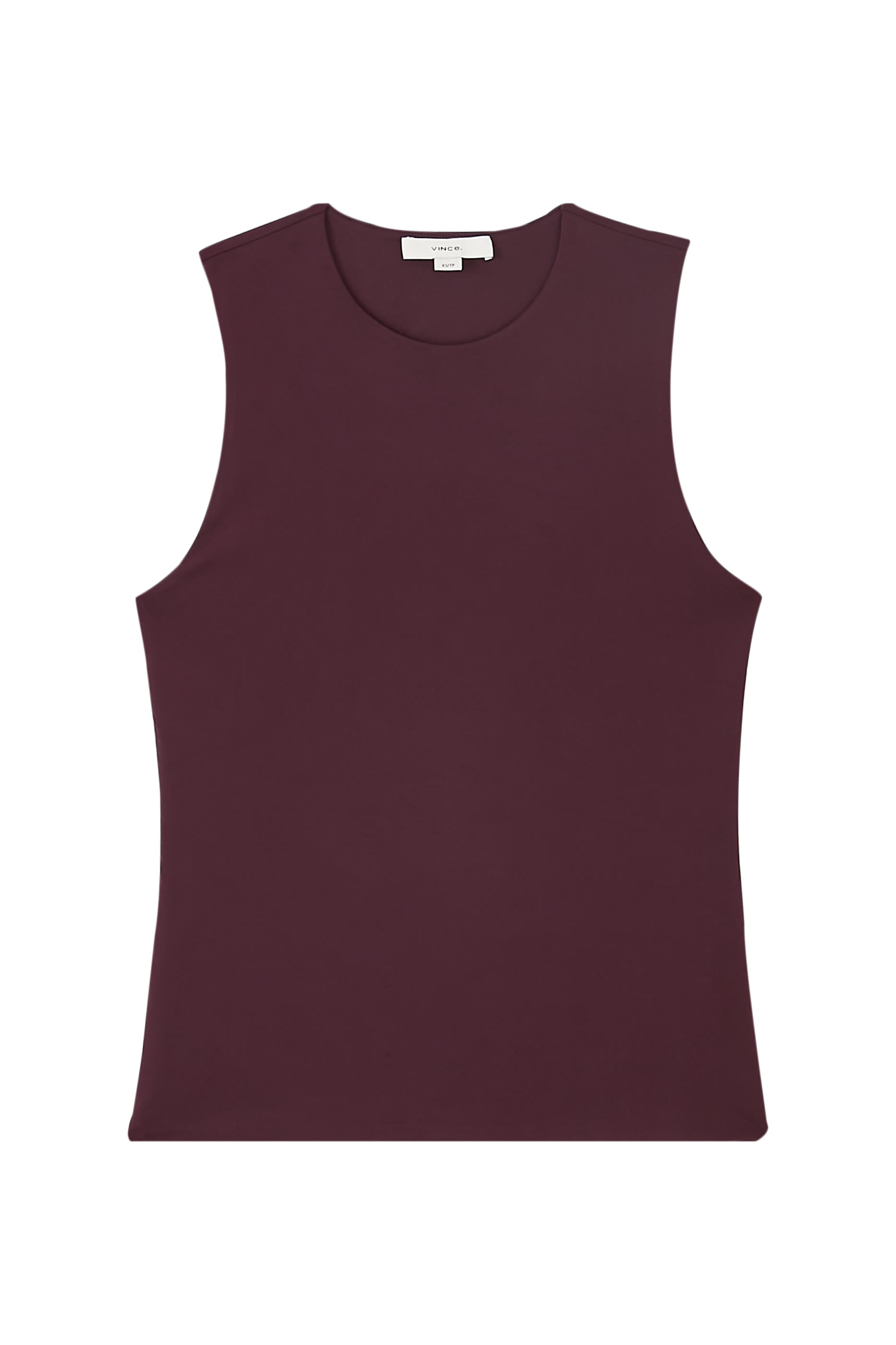 Stretch-Jersey Shell Top