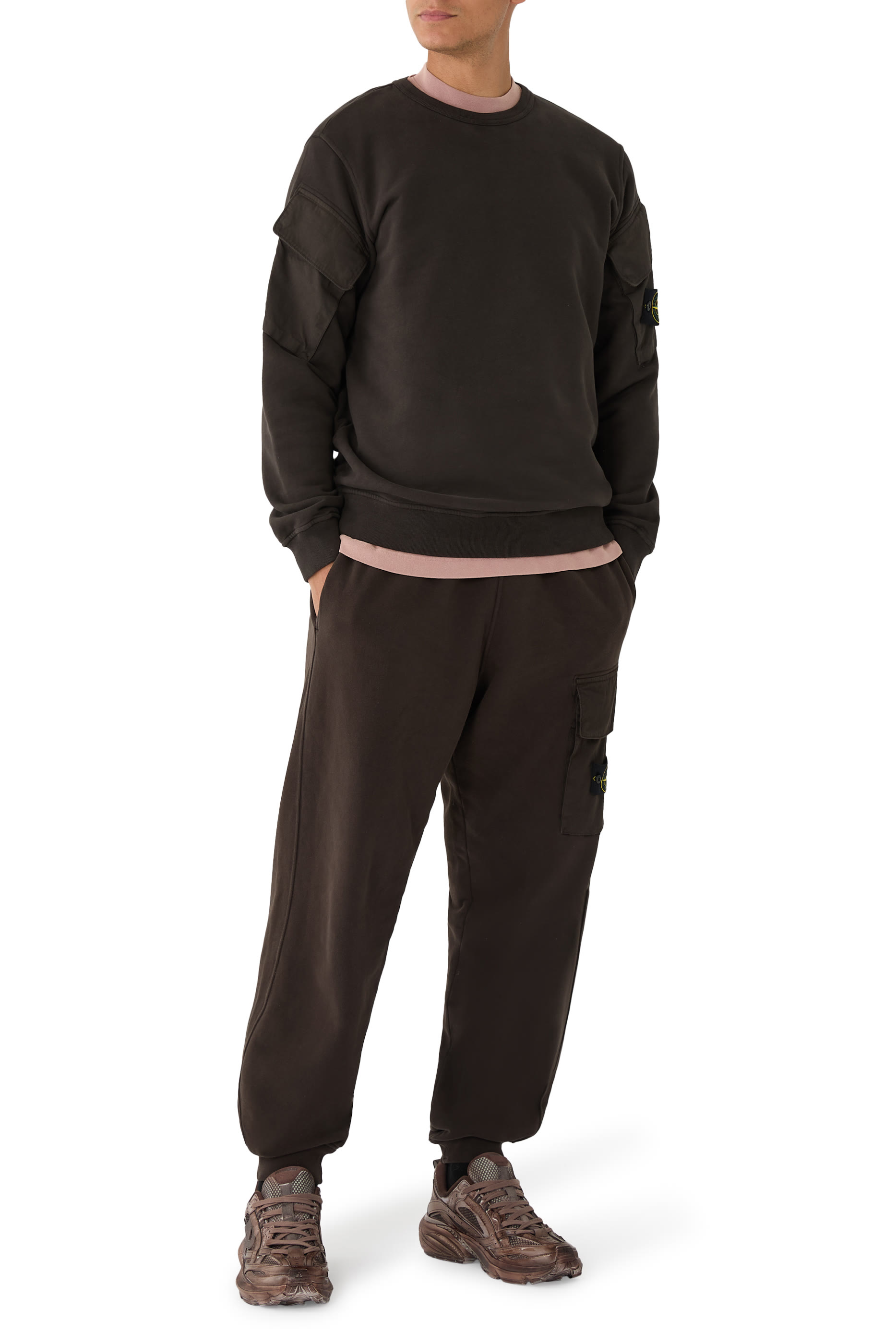 Brushed Organic Cotton Fleece Sweatpants