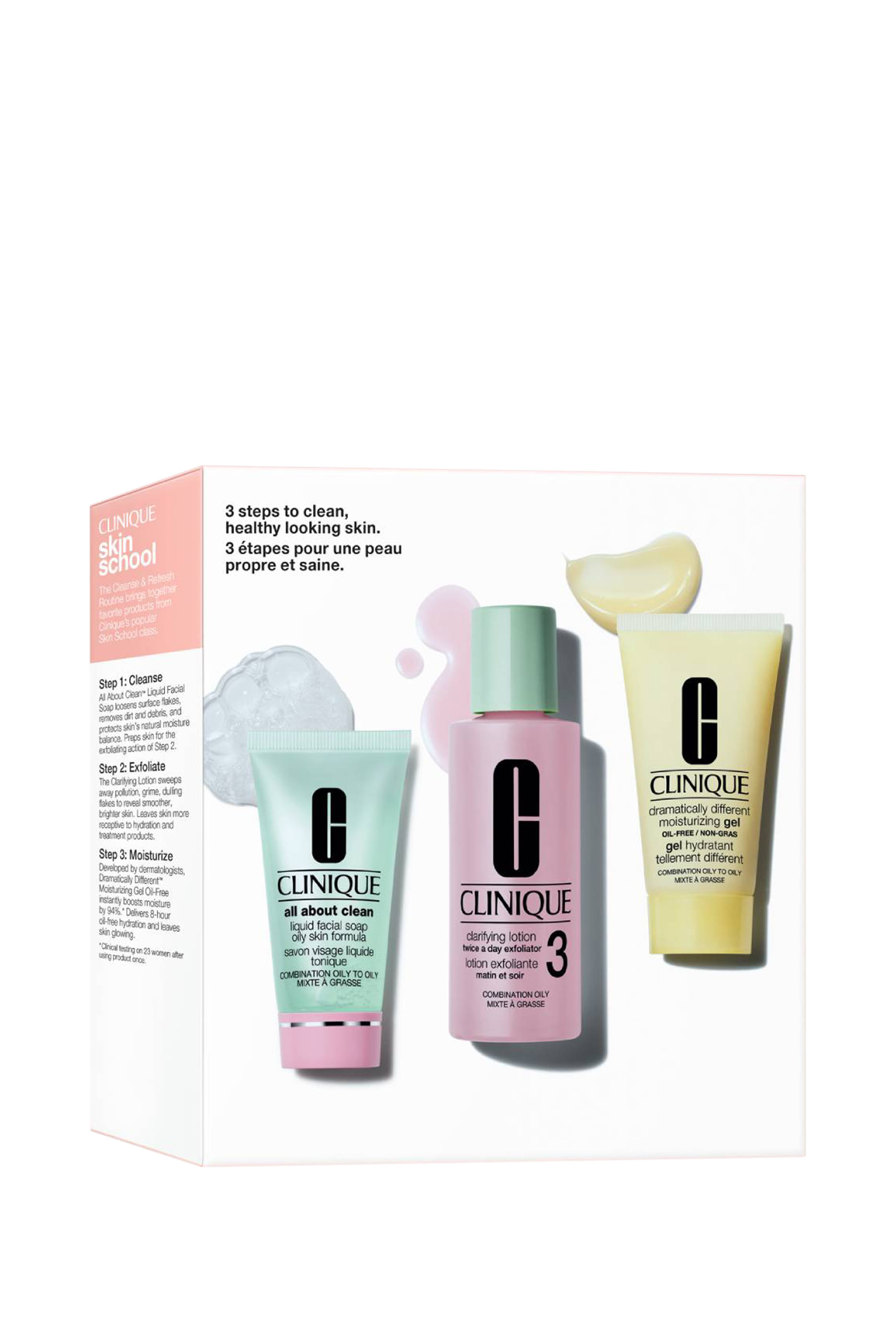 Skin School Supplies: Cleanser Refresher Course (Skin Type 3/4) Set