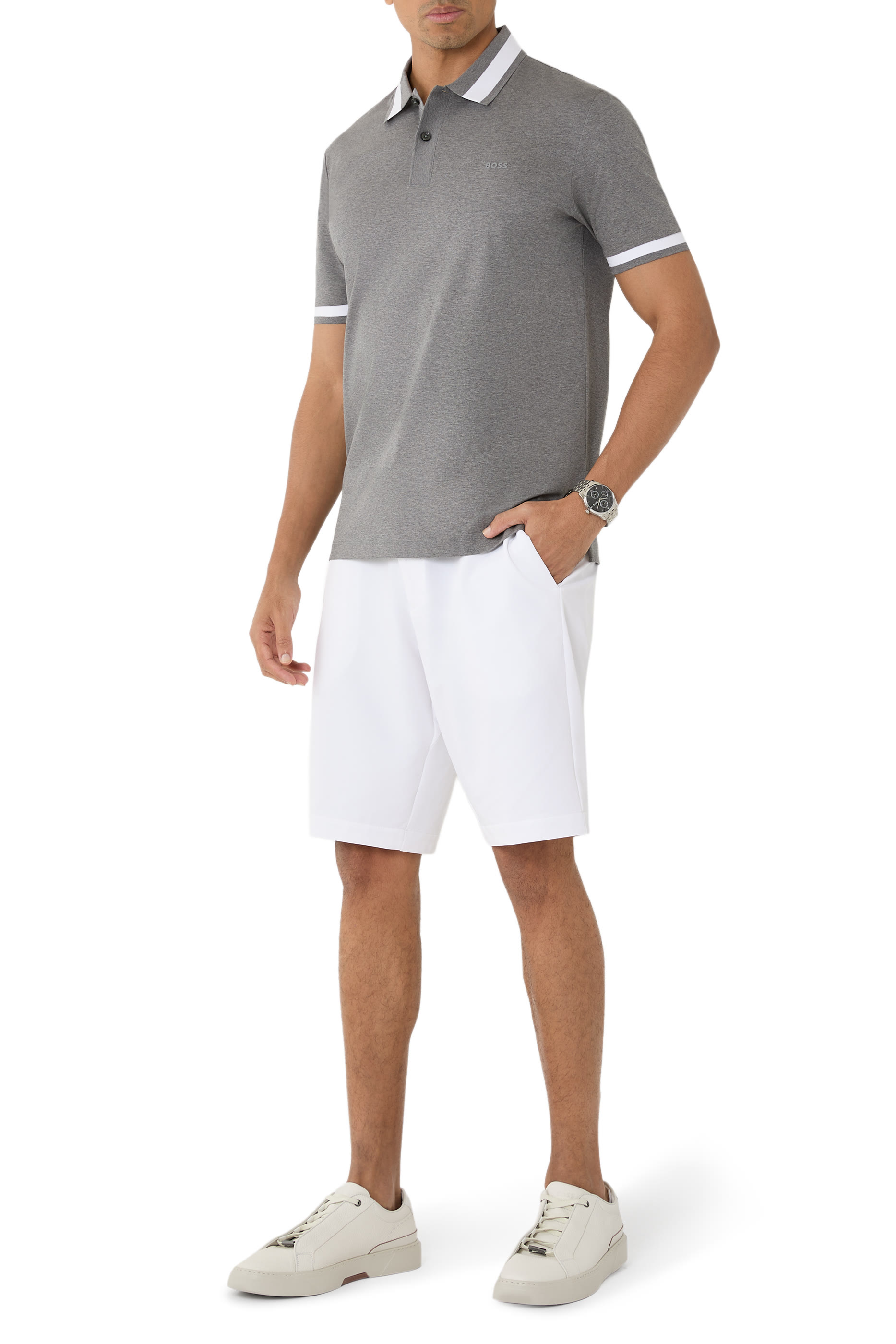 Slim-Fit Shorts in Water-Repellent Stretch Fabric