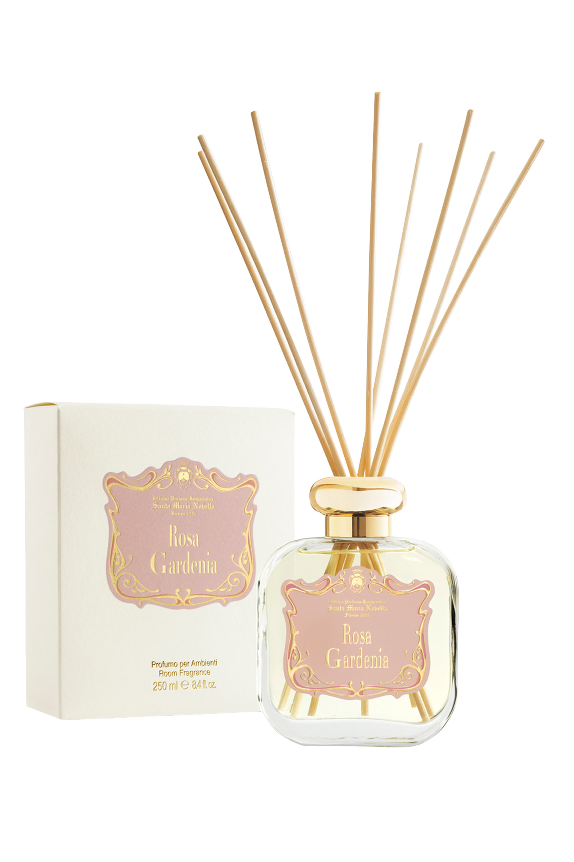 Rosa Gardenia Room Fragrance Diffuser