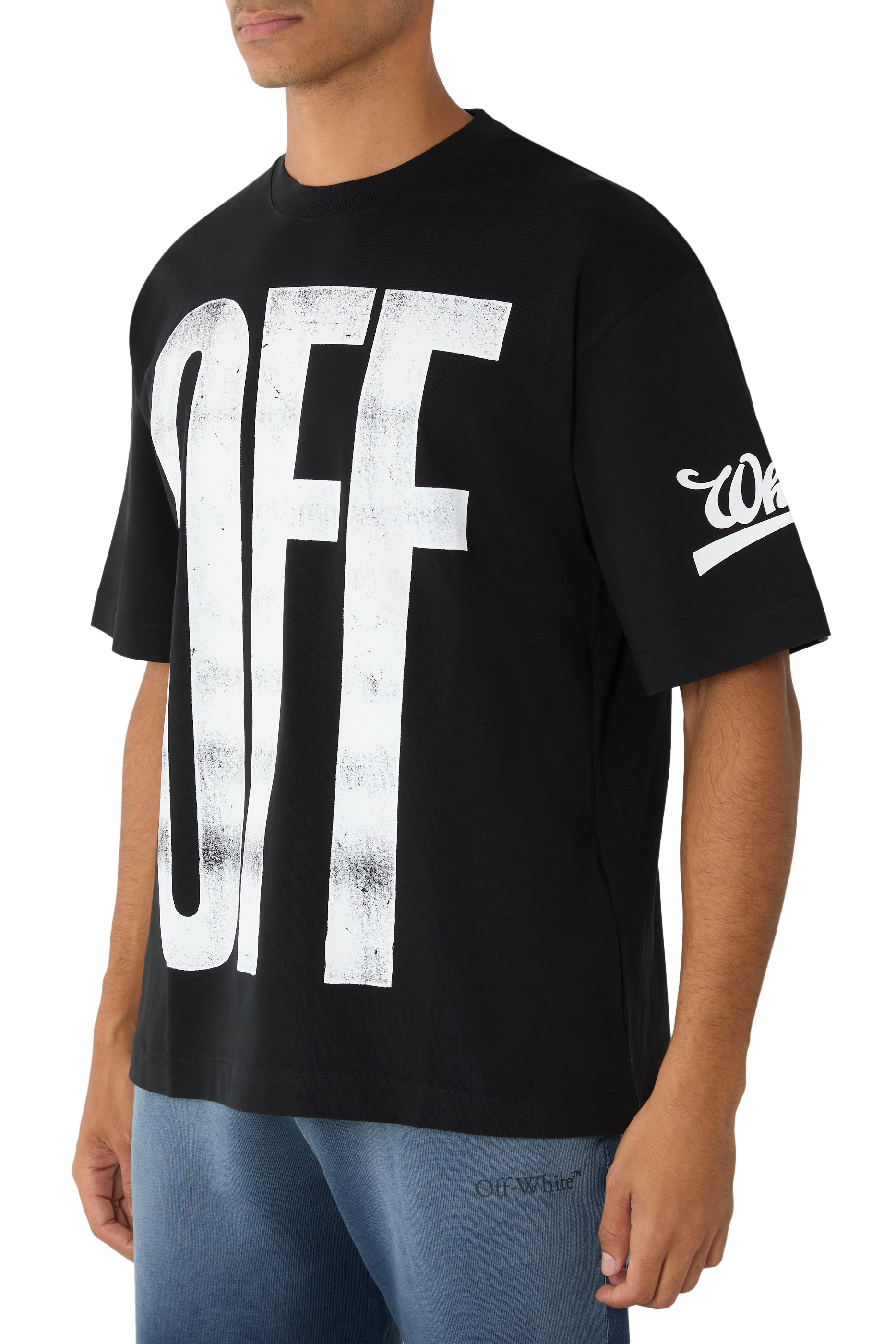 Big Off Diagonal Skate Logo T-Shirt