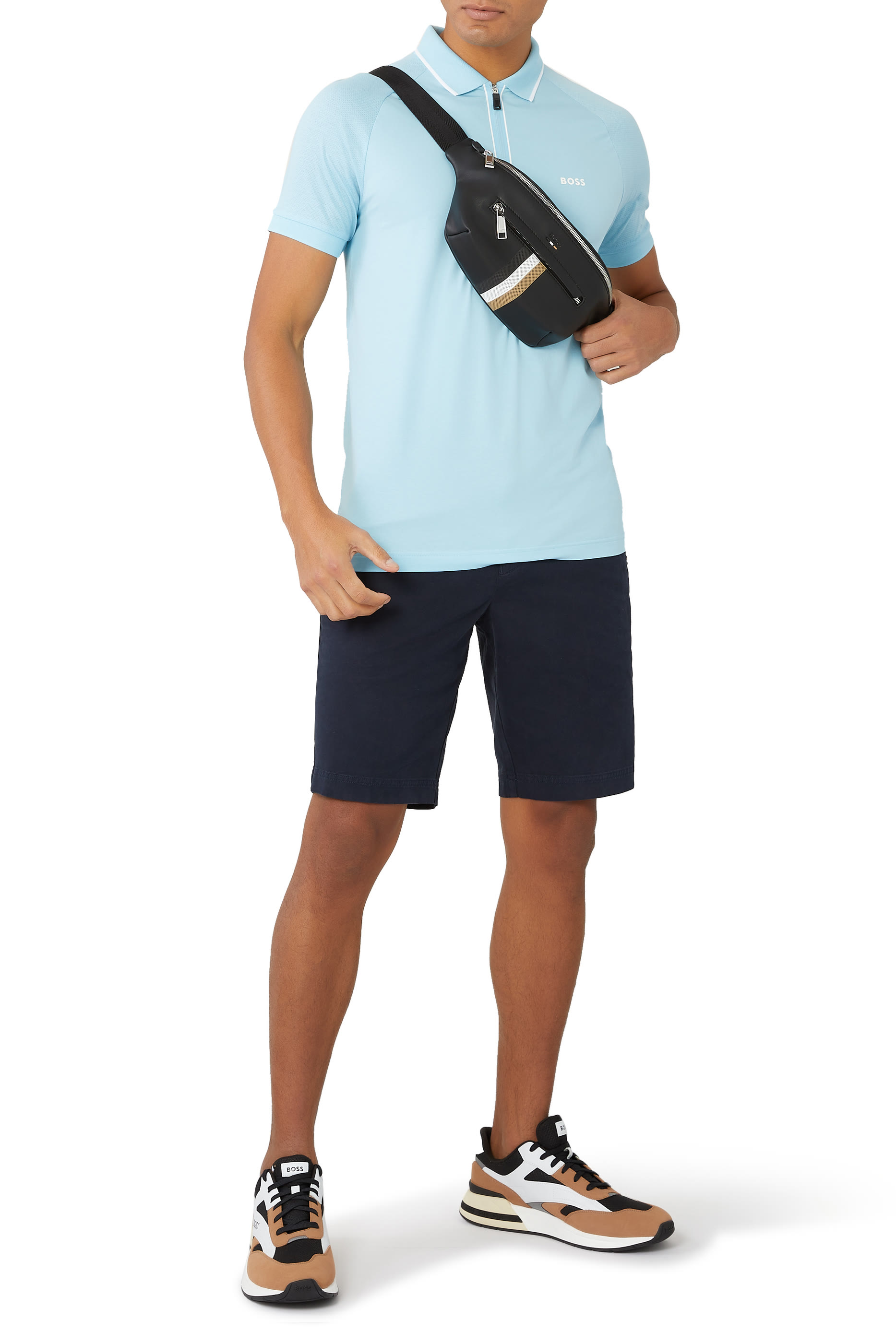 Faux Leather Belt Bag