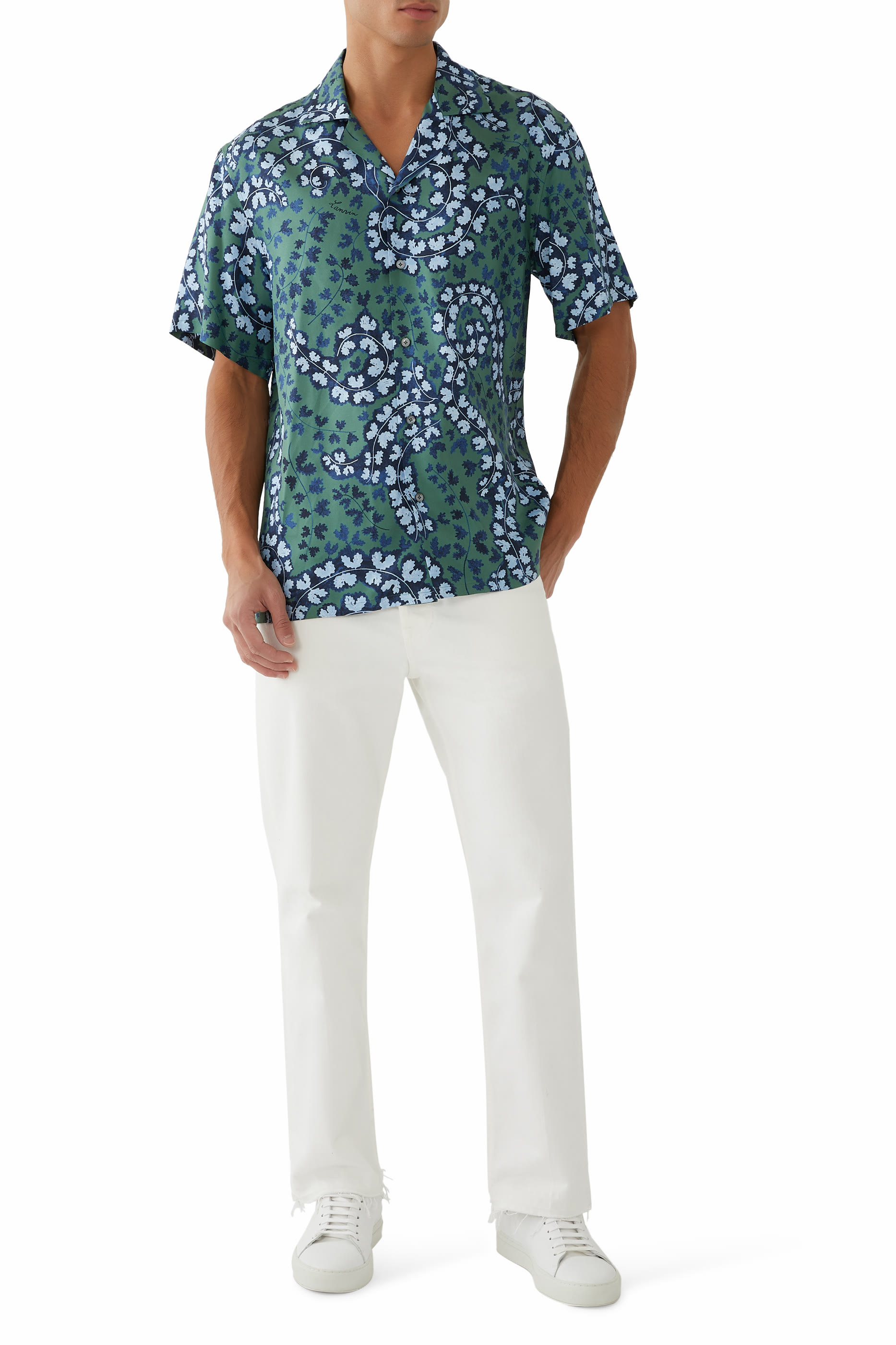 Rateau Print Bowling Shirt