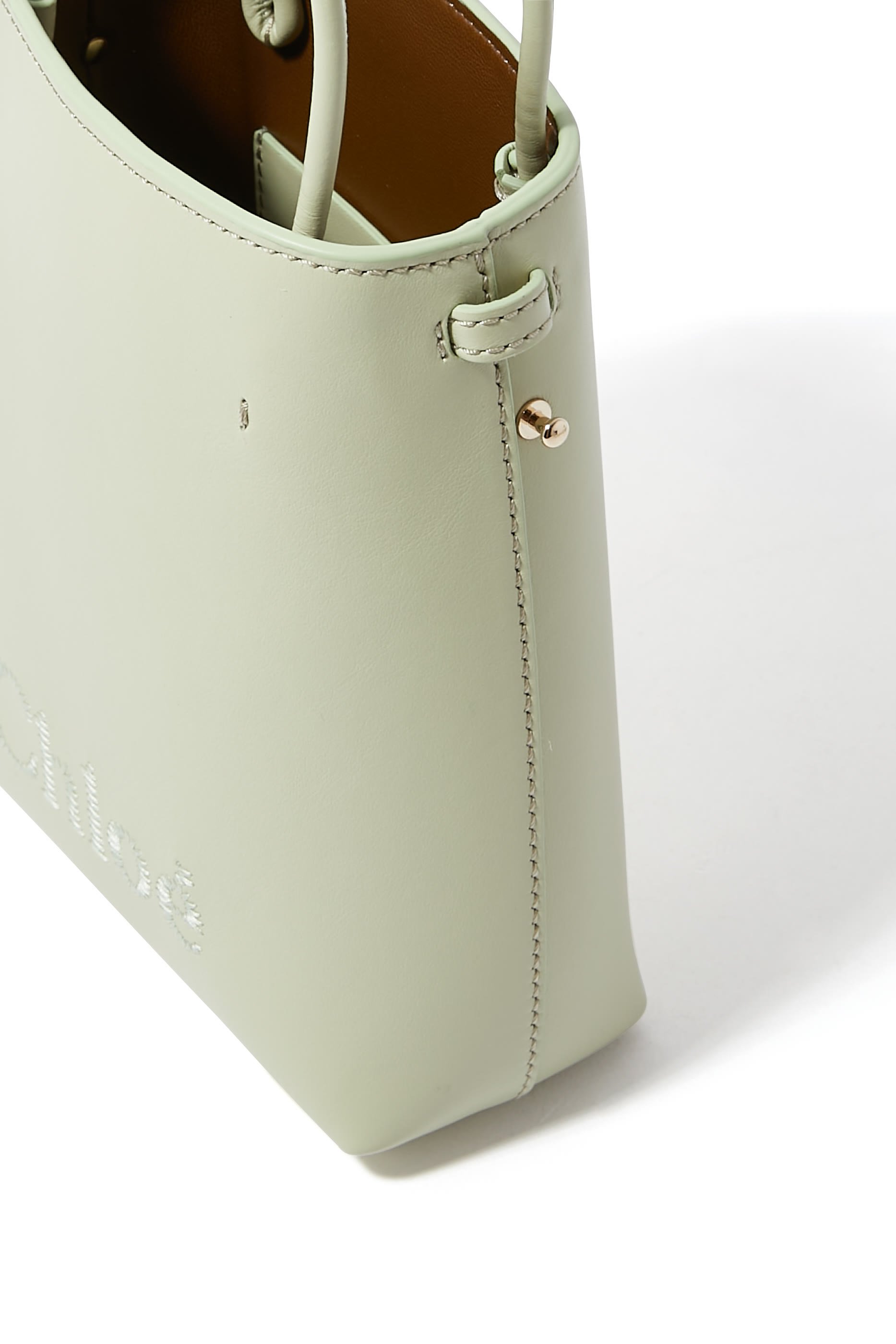 Micro Sense Leather Tote Bag