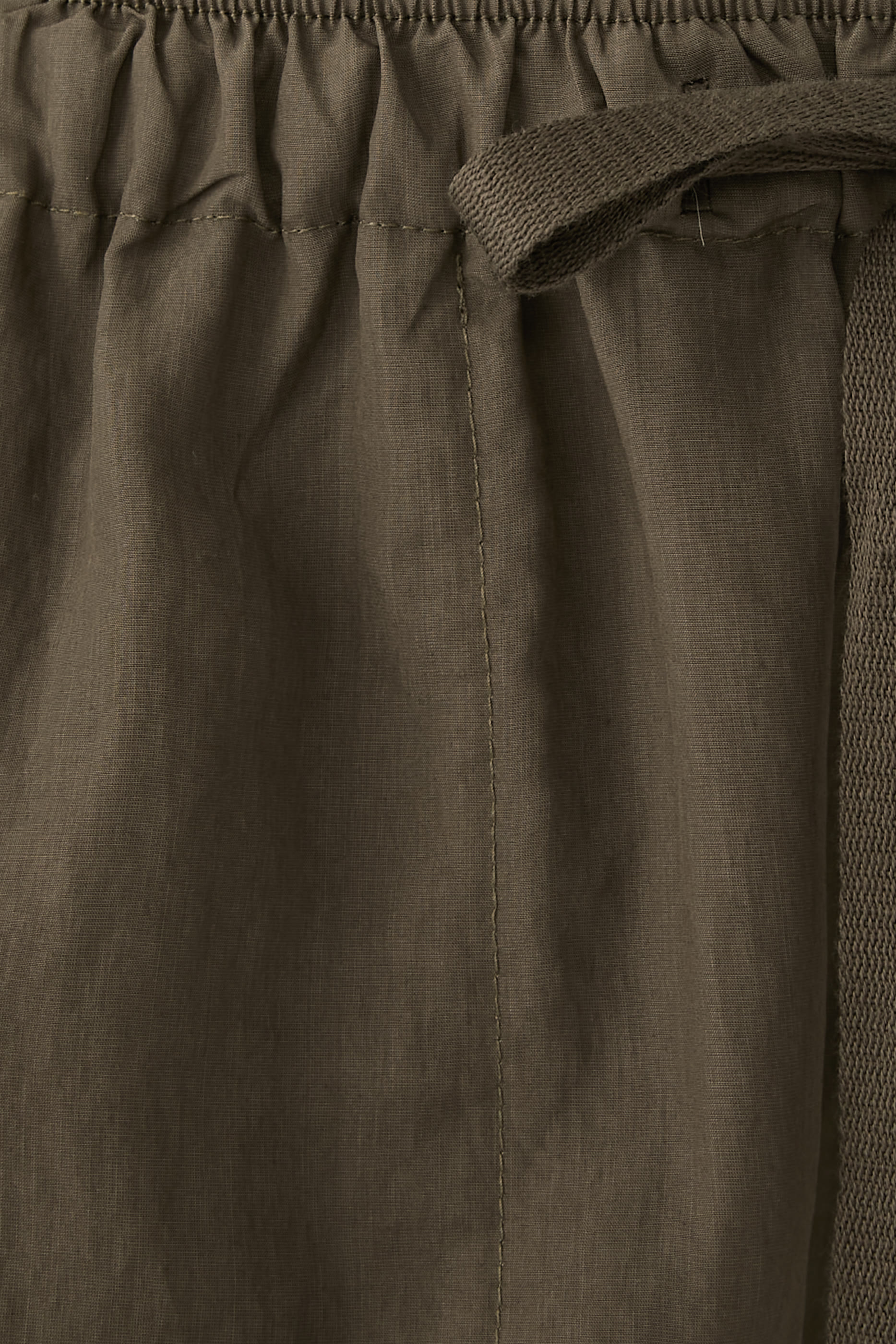 Mid-Rise Utility Drawstring Pants