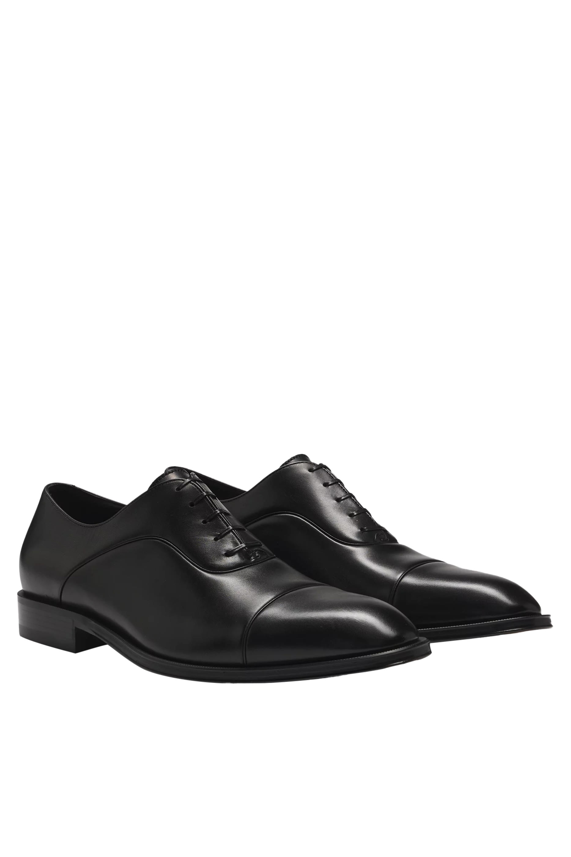 Derrek Oxford Shoes in Smooth Leather