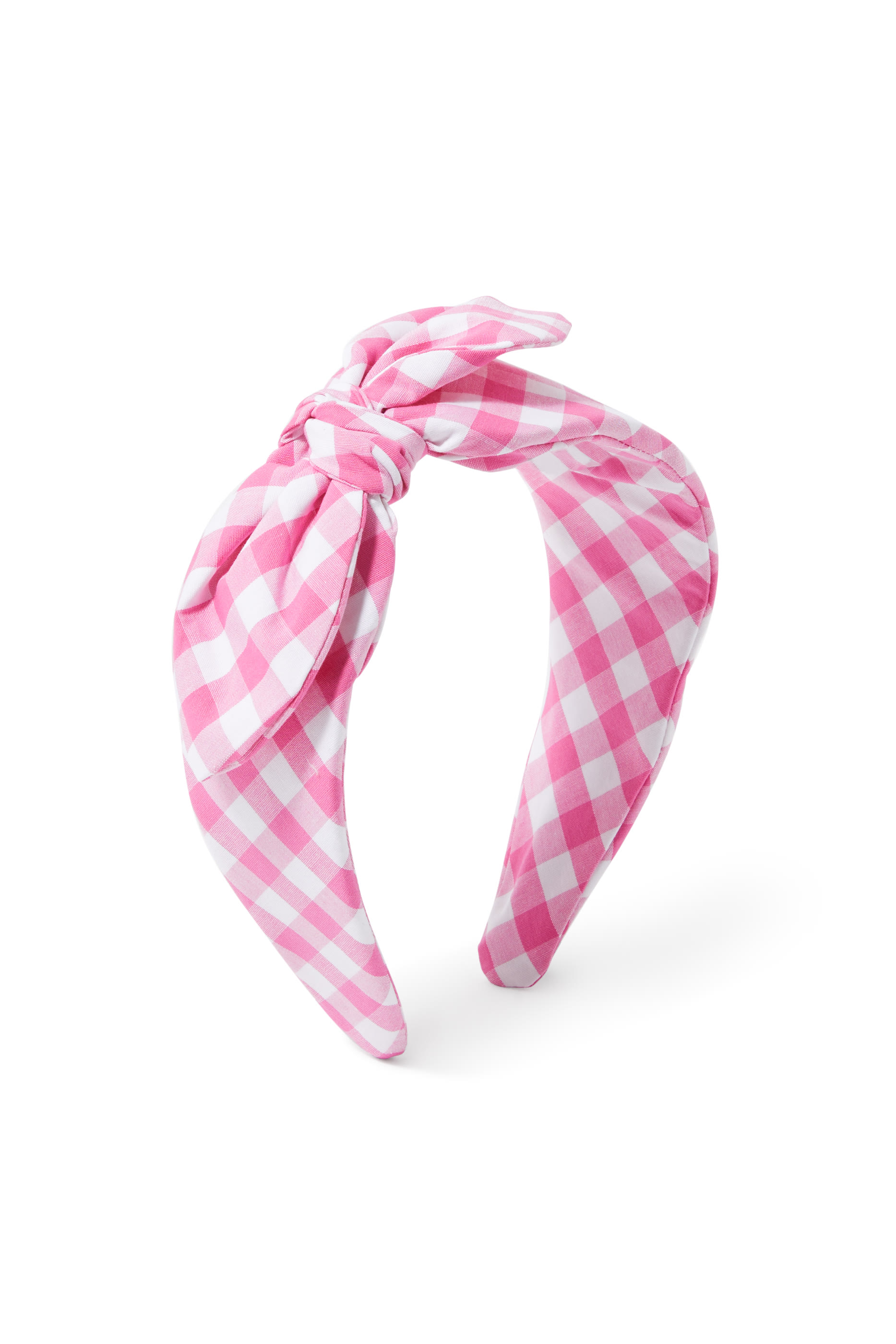 Kids Gingham-Pattern Head Band