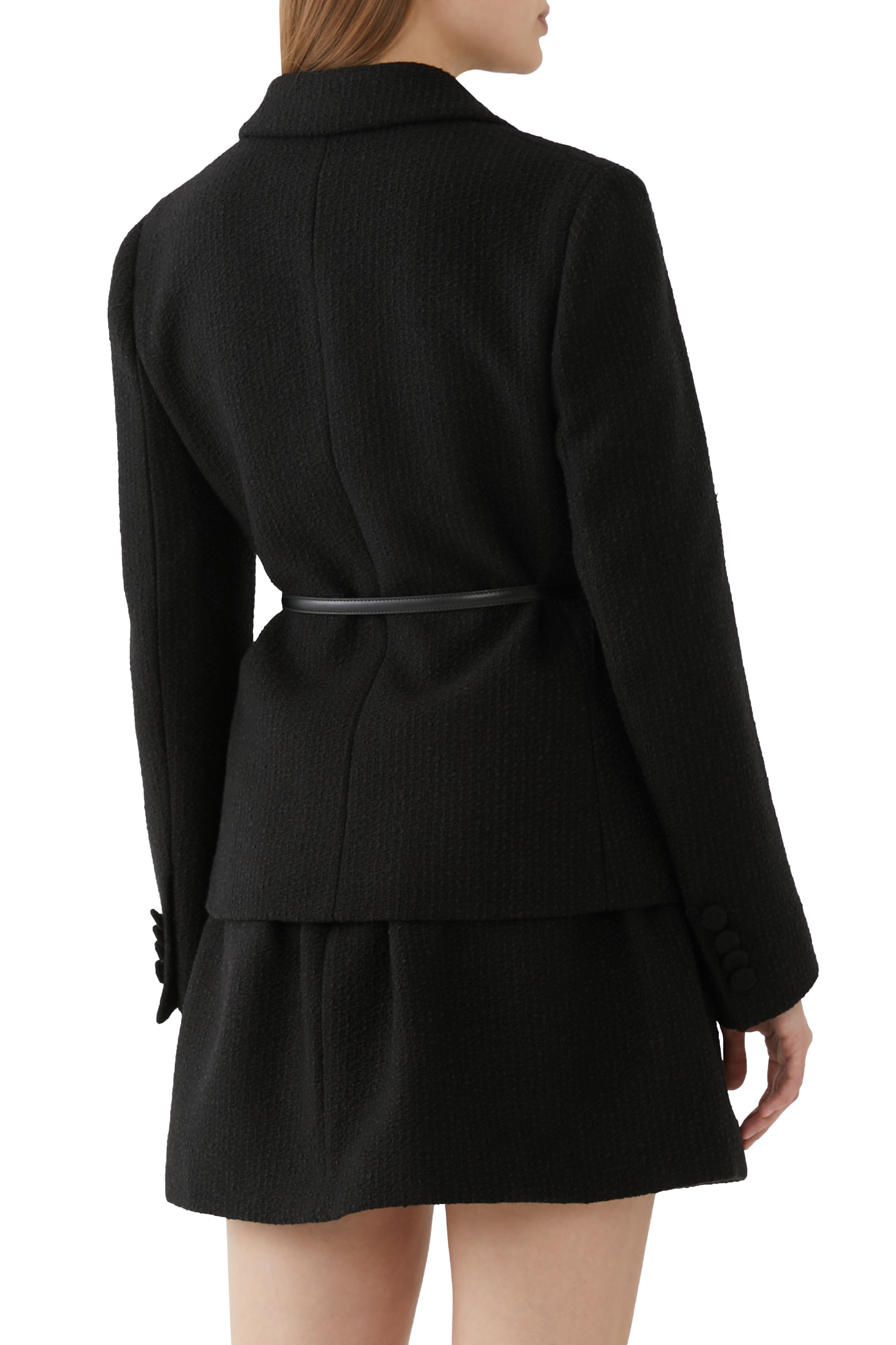 Embroidered Wool Boucl&eacute; Jacket