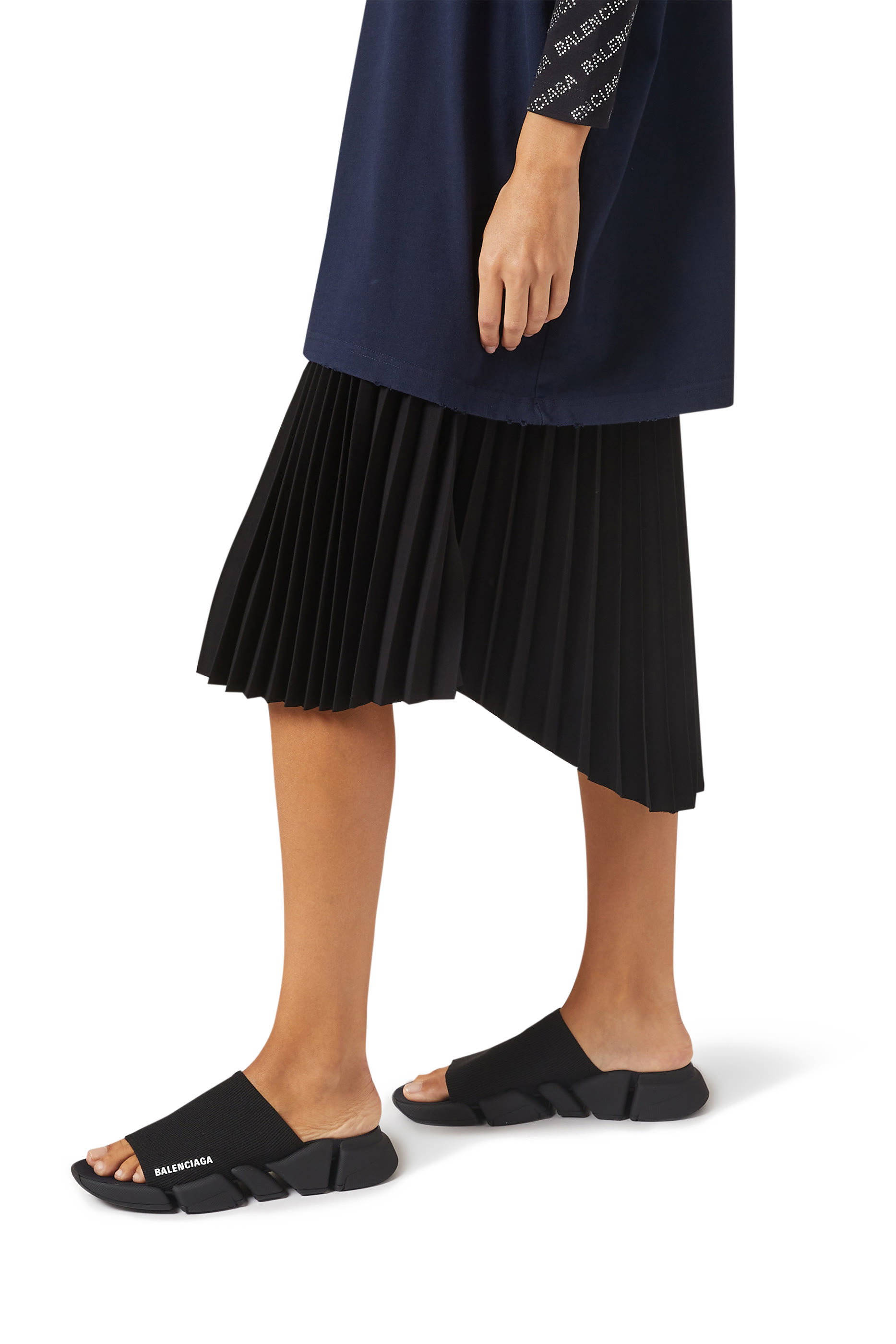 Speed 2.0 Recycled Knit Slides