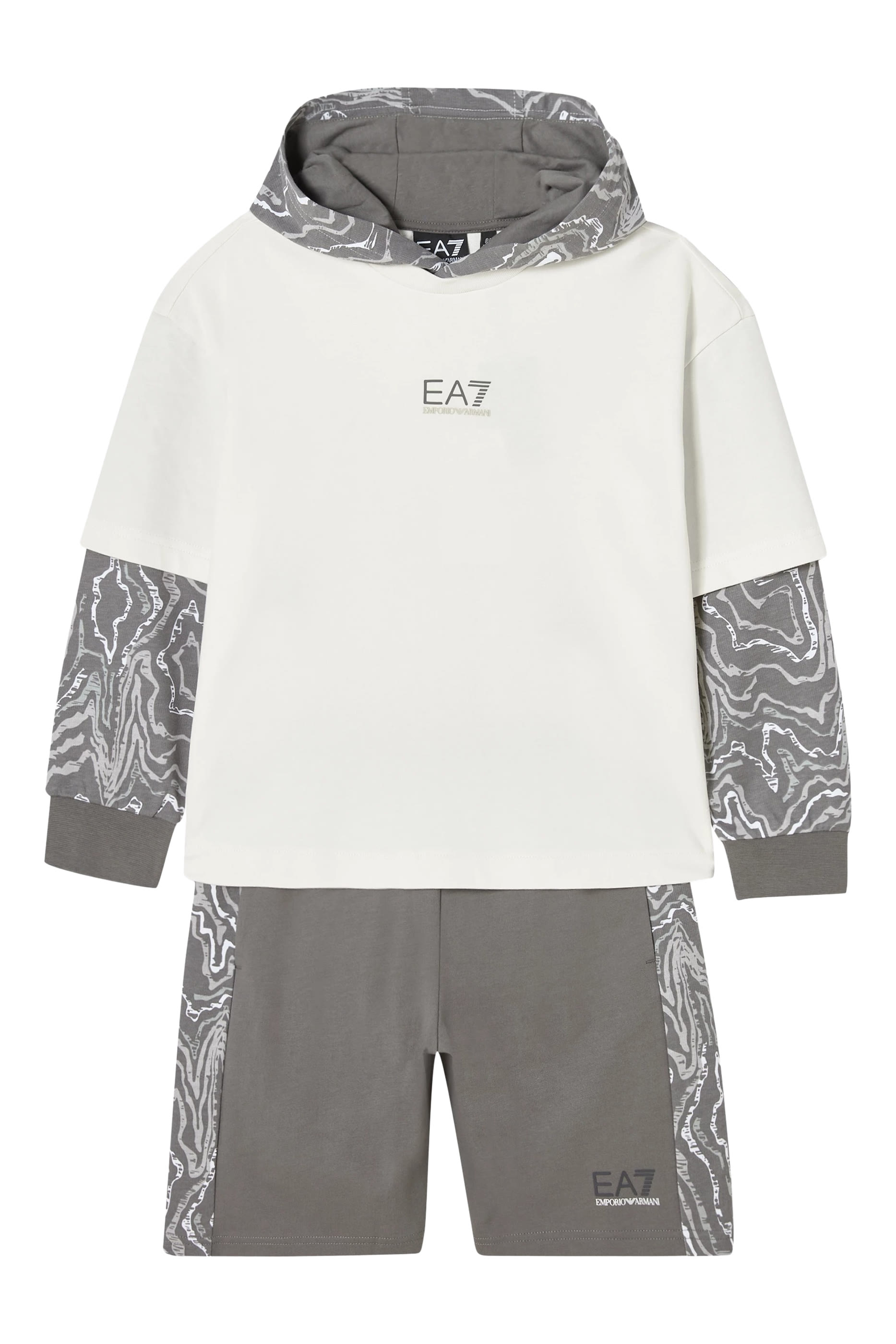 Kids EA7 Visibility Bermuda Shorts