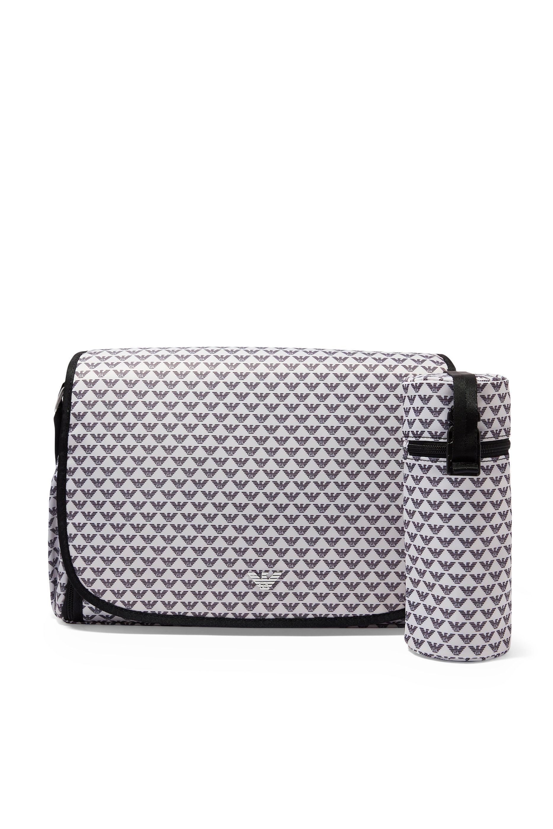 EA Monogram Diaper Bag