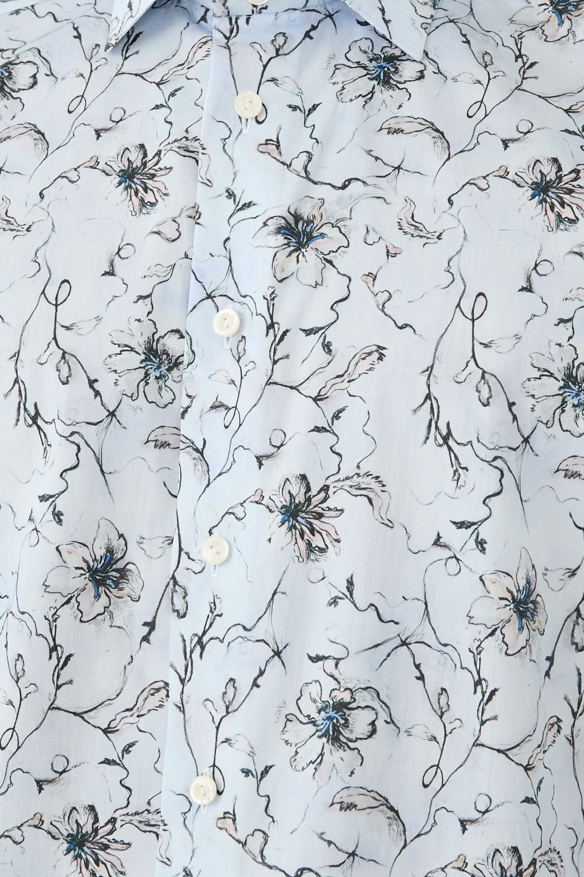 Floral Signature Twill Shirt