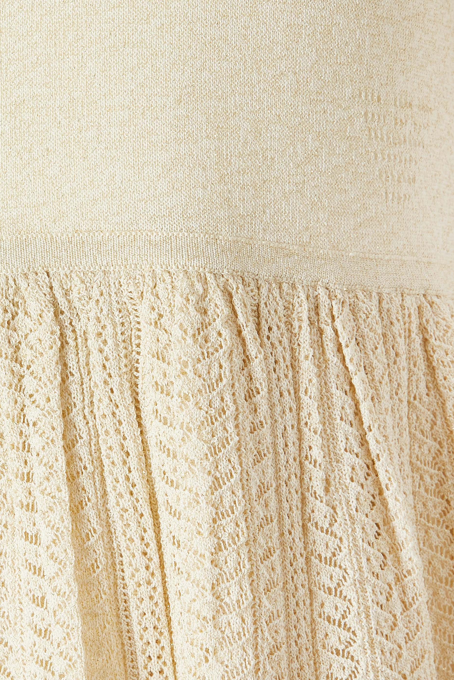 Kids Metallic Thread Detail Dress