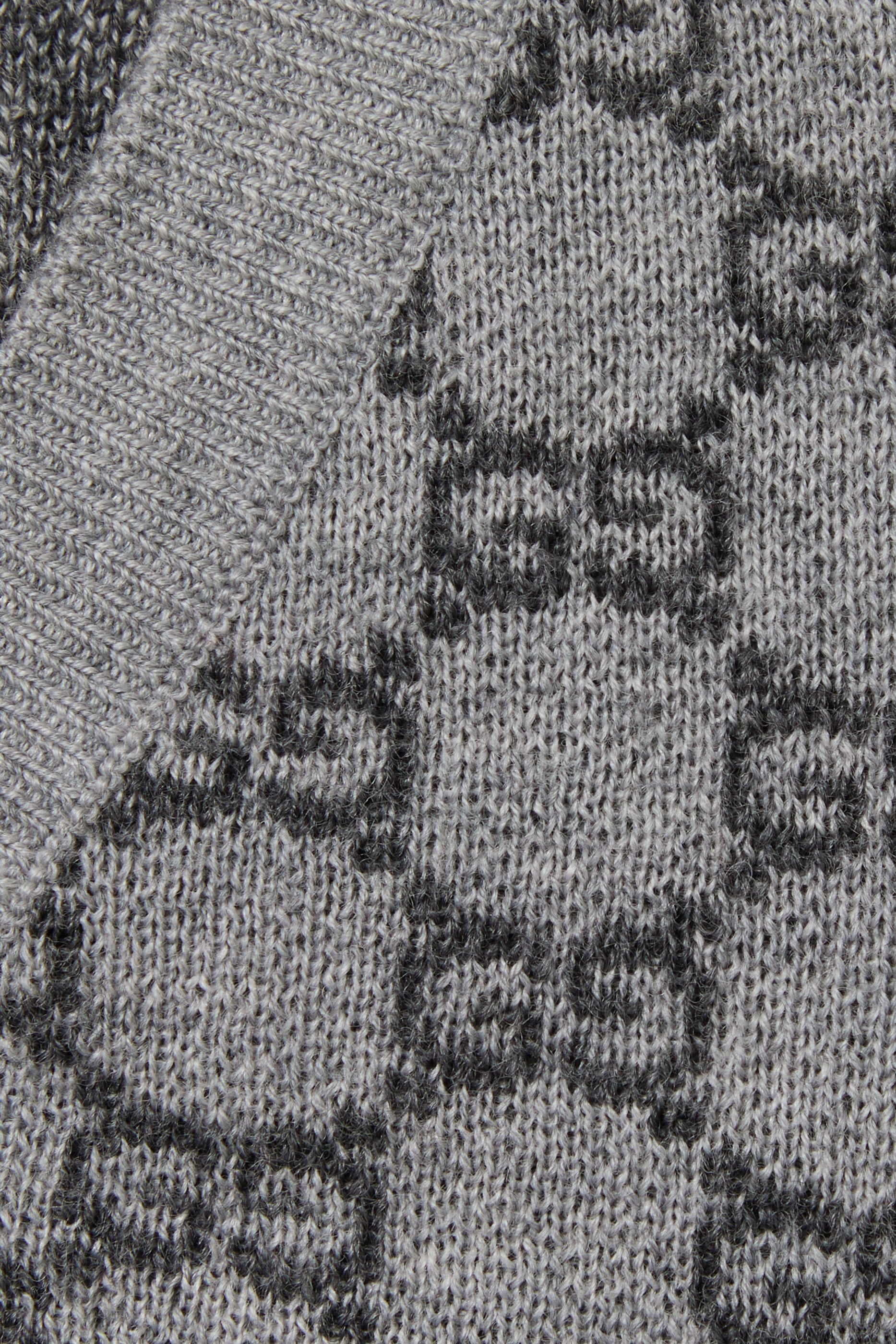 Kids GG Wool Jacquard Cardigan 
