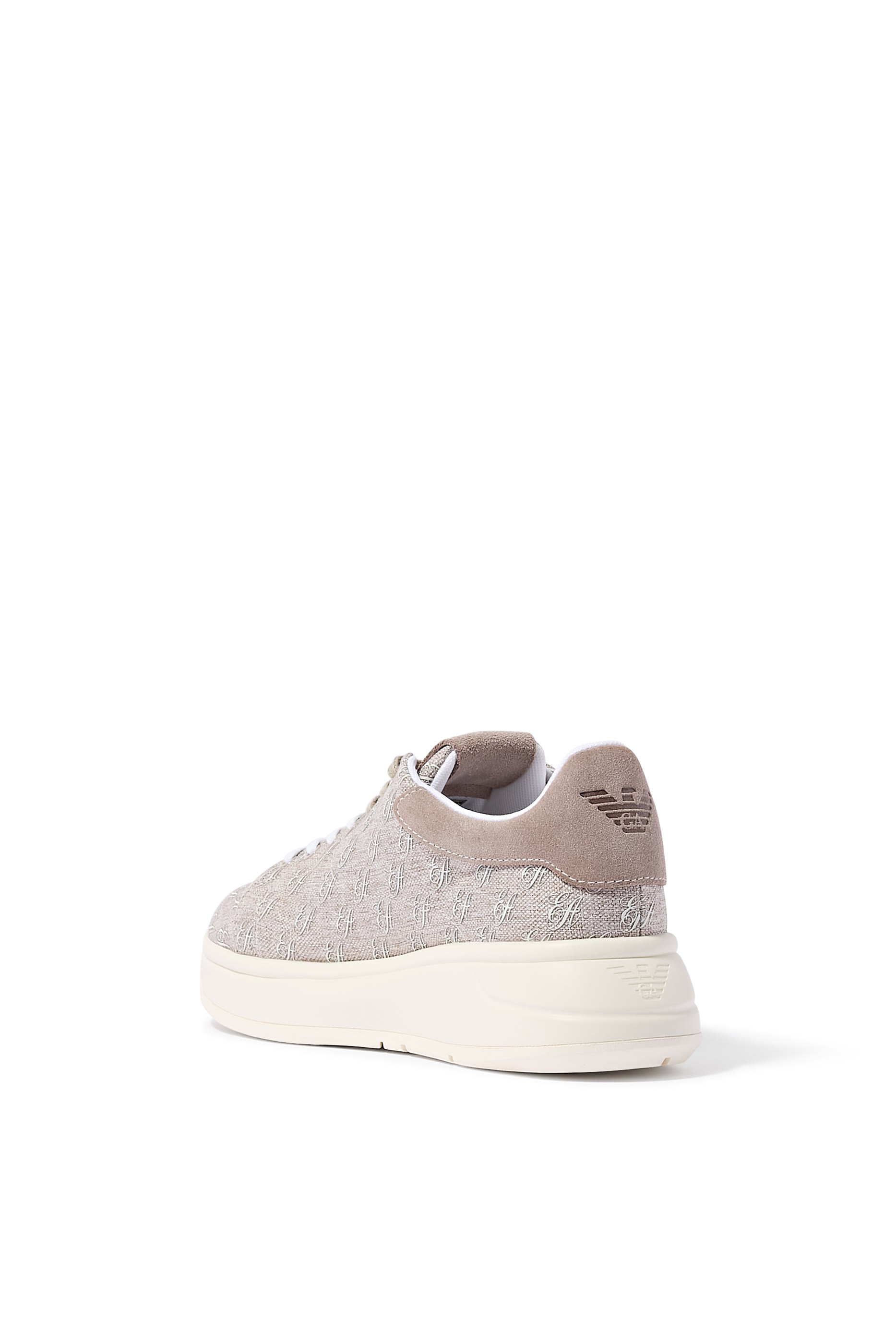 Micro EA Canvas Logo Sneakers