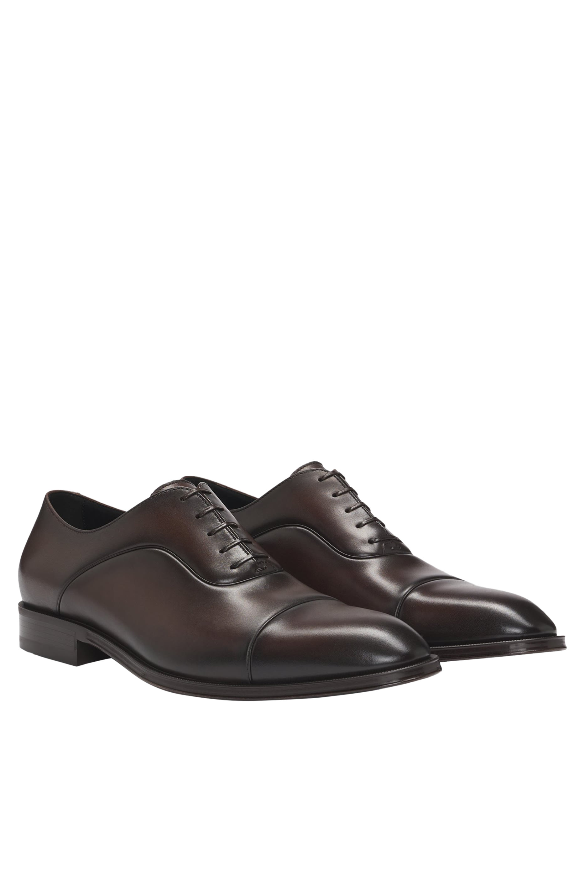 Derrek Oxford Shoes in Smooth Leather
