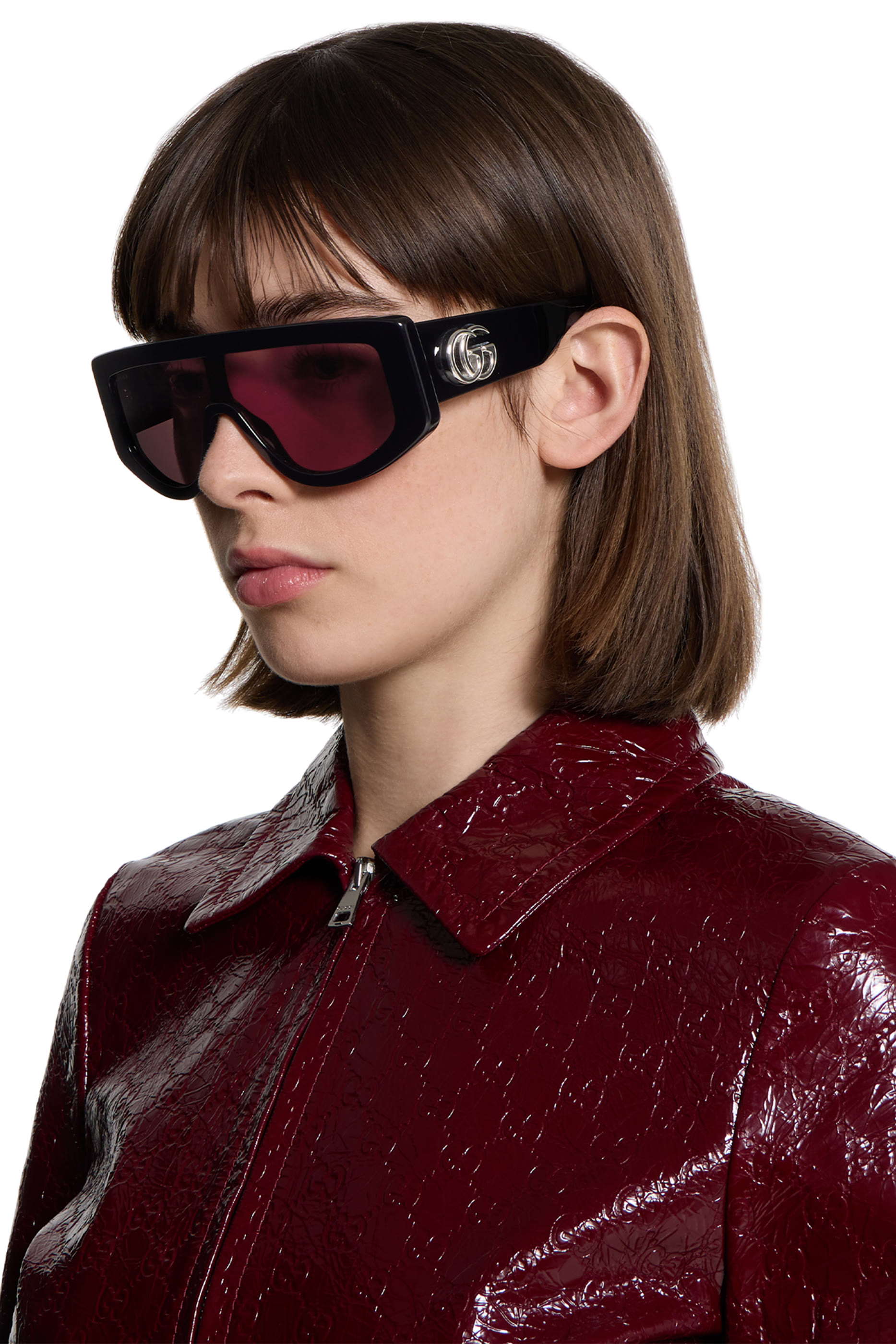 GG1950S Rectangular Frame Sunglasses