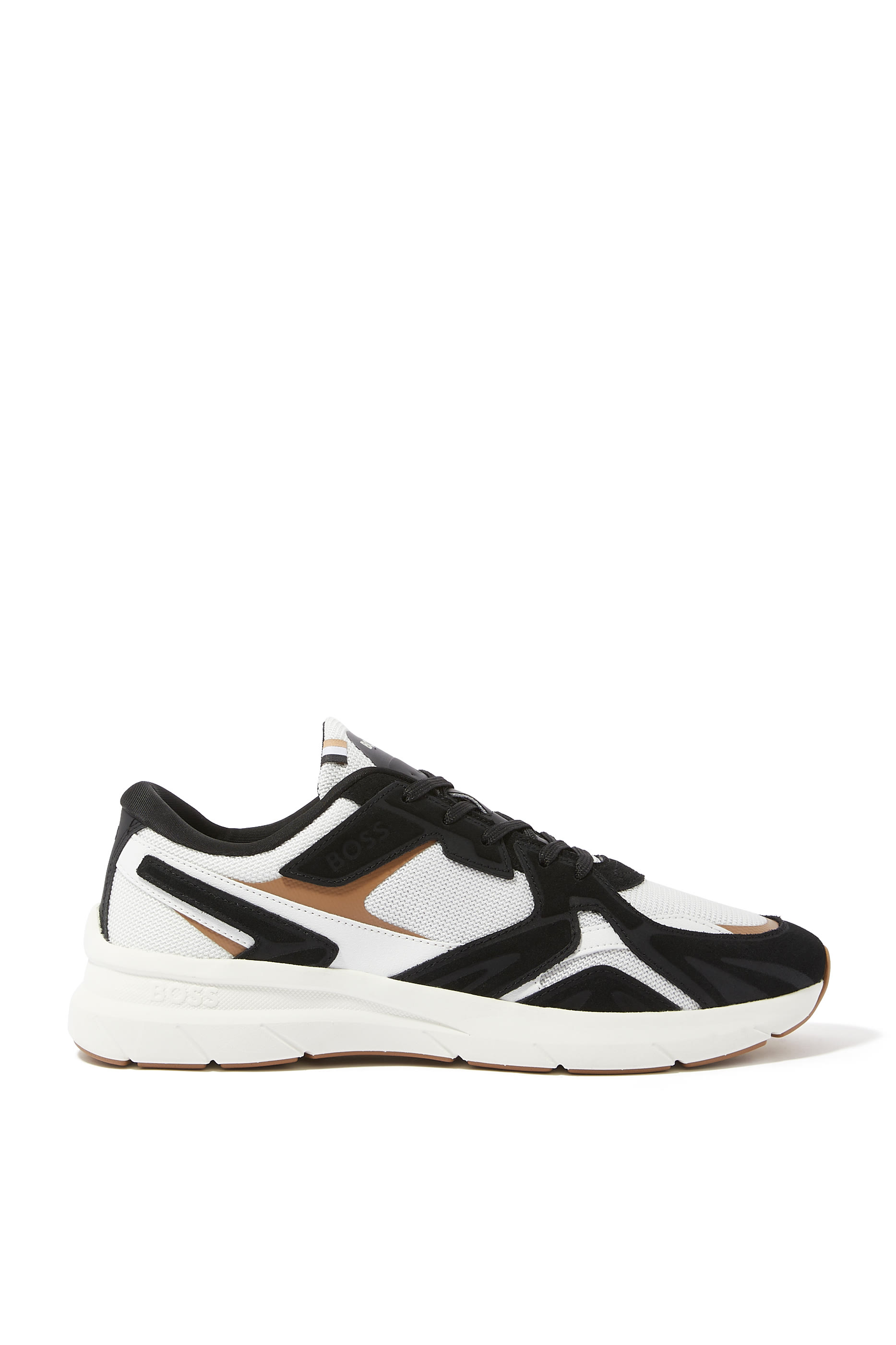 Mixed-Material Sneakers