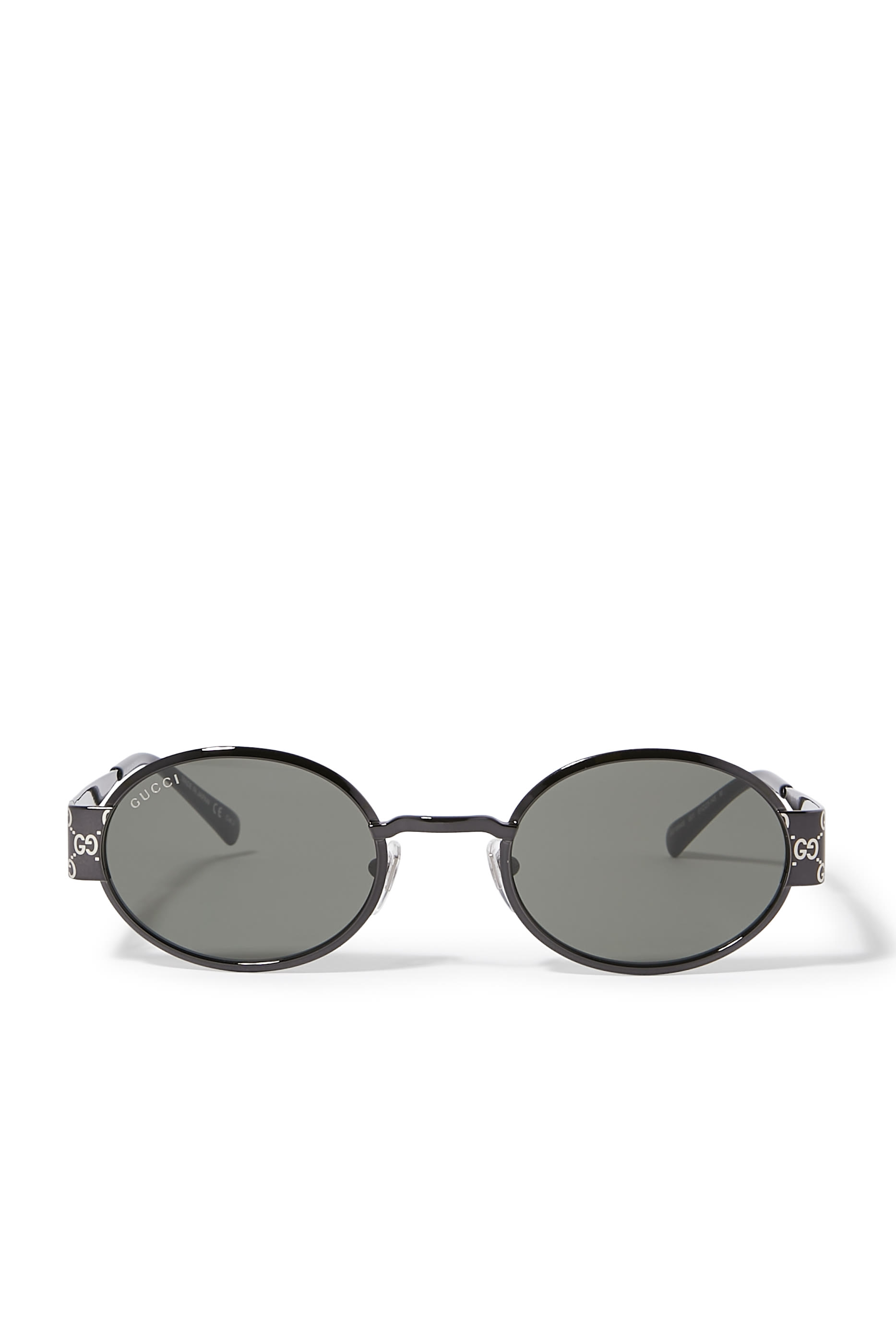 Logo Round-Frame Sunglasses