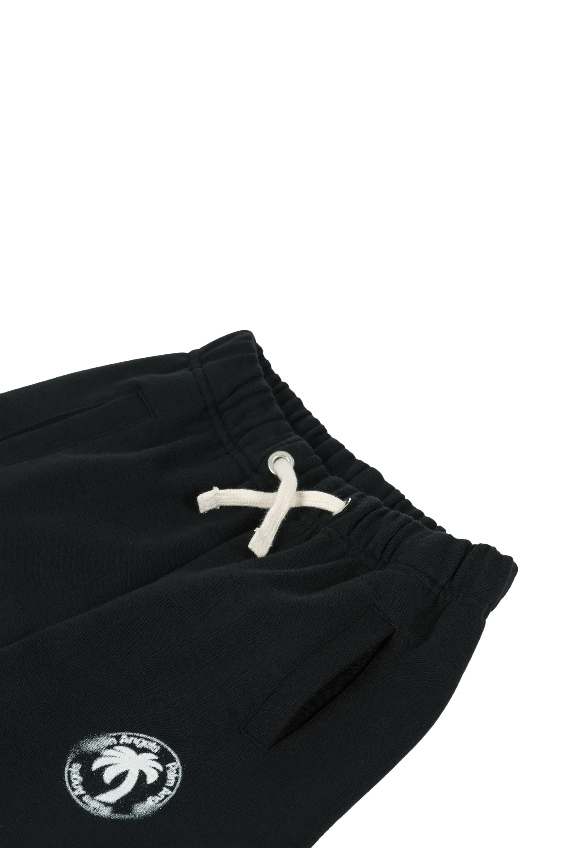 Kids Blurred Palm Tree Logo Shorts