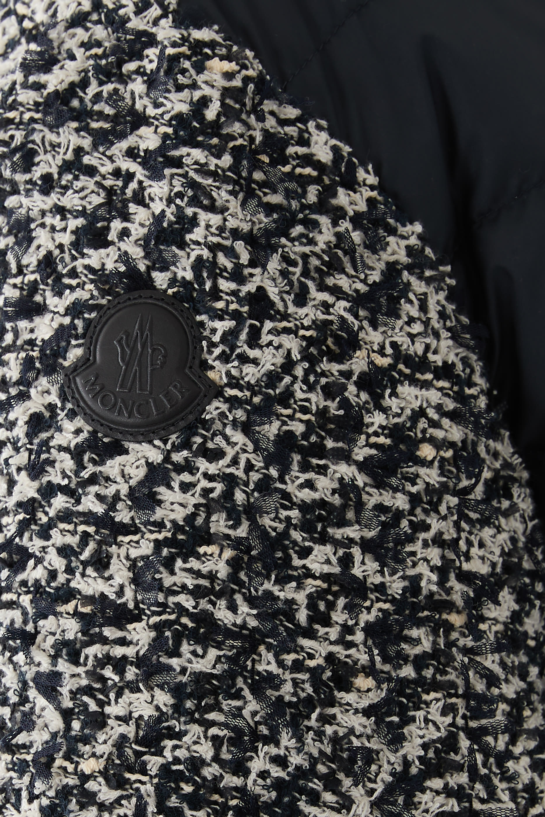 Tweed Down Shirt Jacket