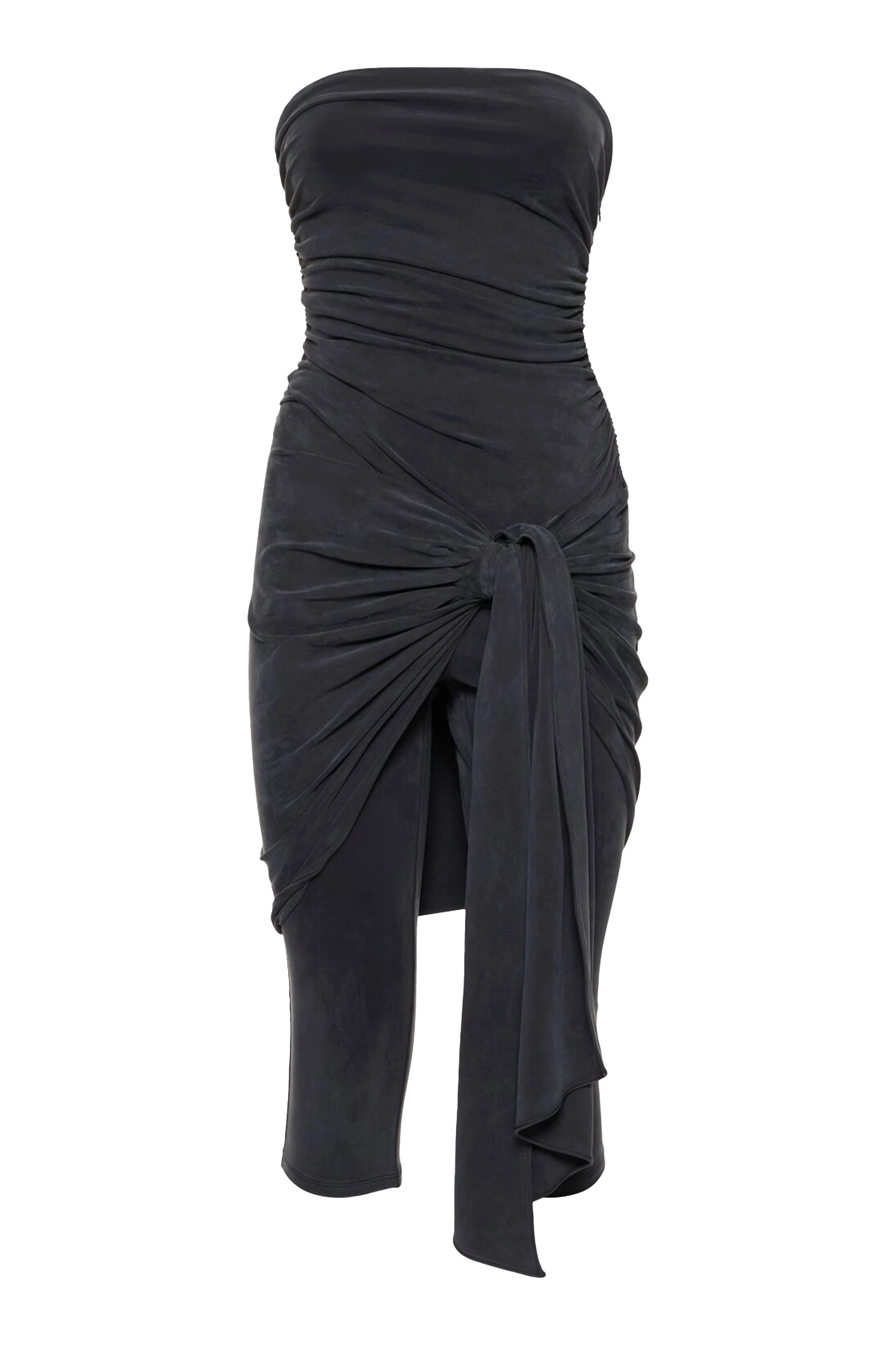 Pre-Styled Wrap Catsuit