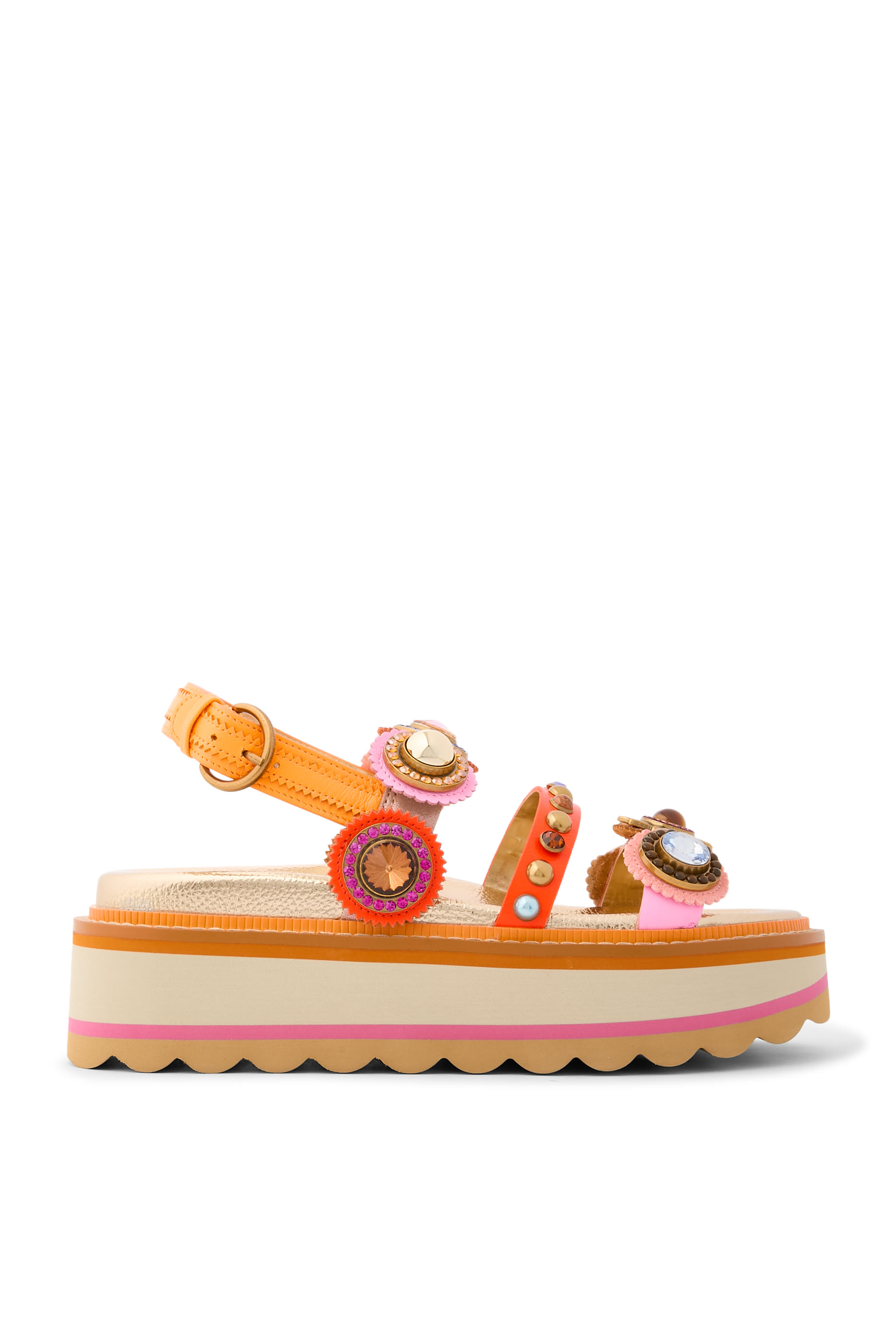 Octavia Slingback Platform Sandals