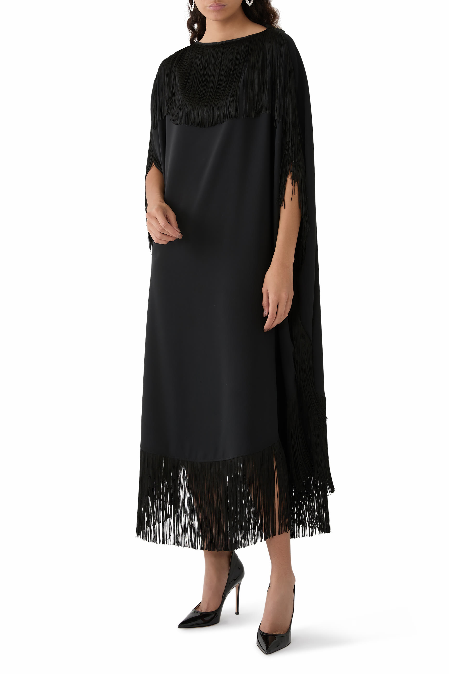 Fringe Midi Dress