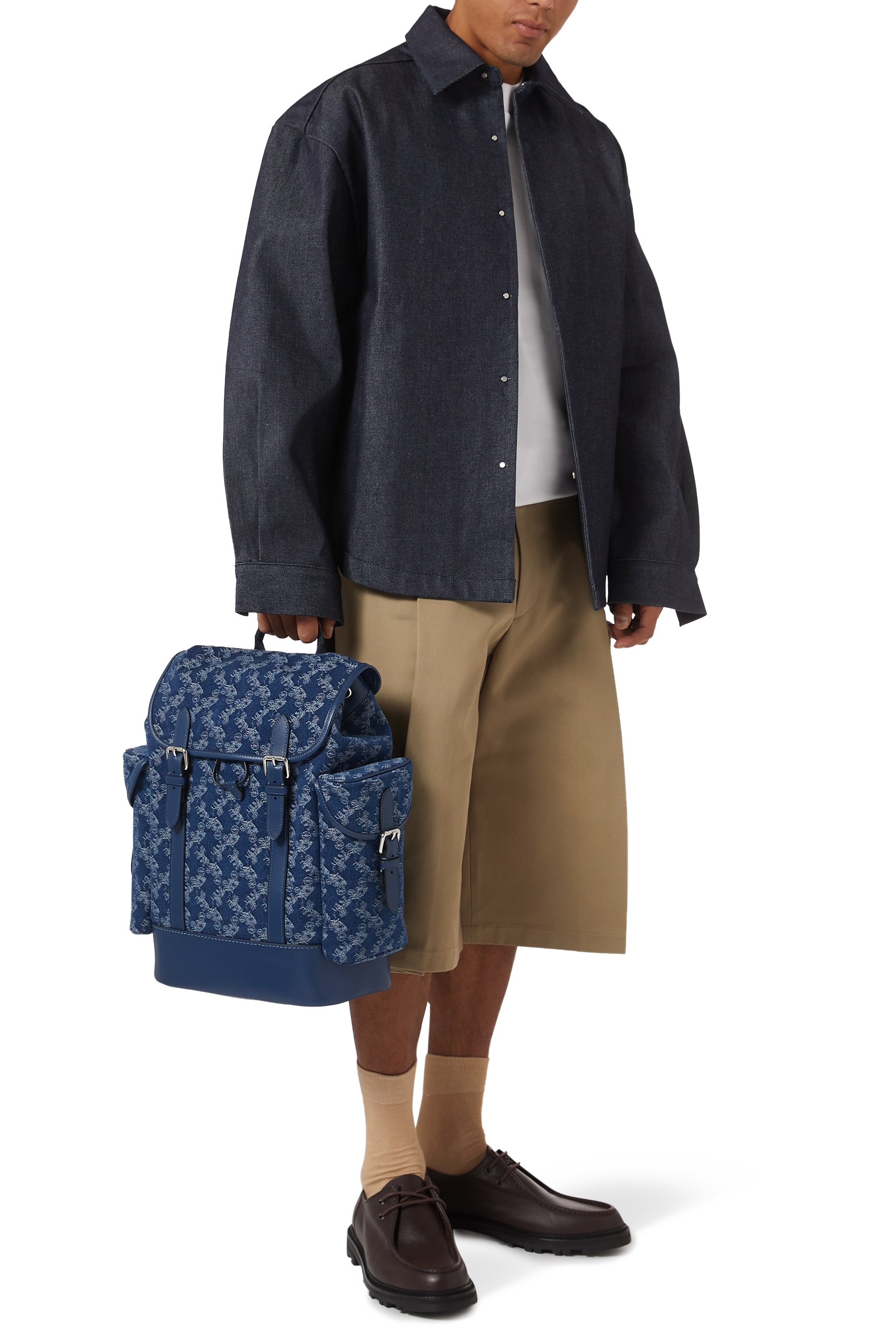 Hitch Horse & Carriage Print Backpack